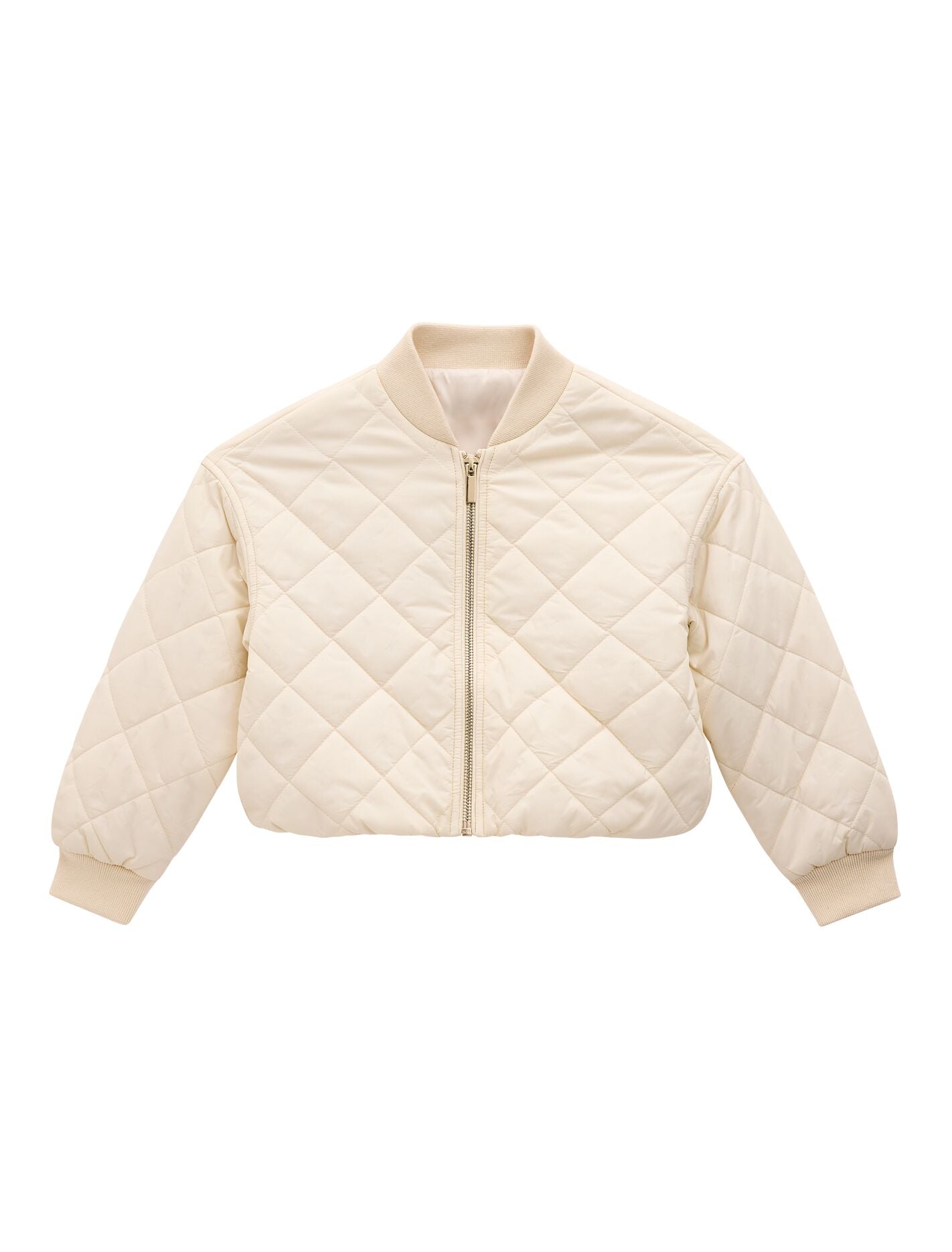 Alexa Girls Quilted Jacket Soft Sand | Forever New