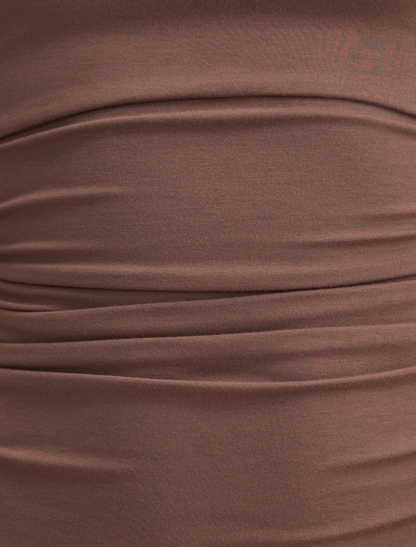 Jemima Ruched Jersey Midi Dress Forever New