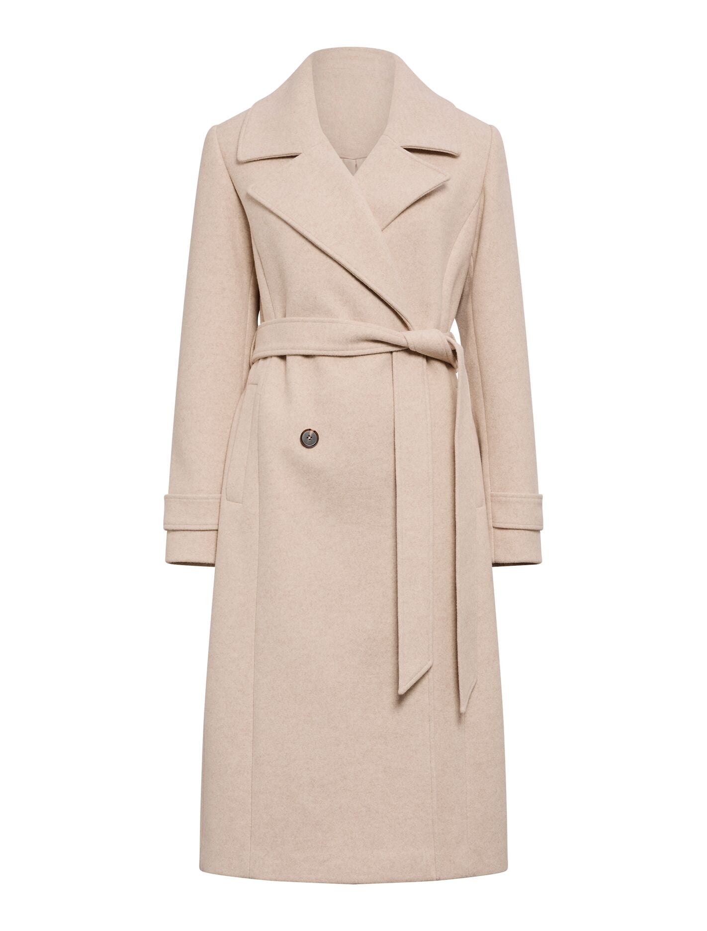 Sandy Belted Coat Forever New