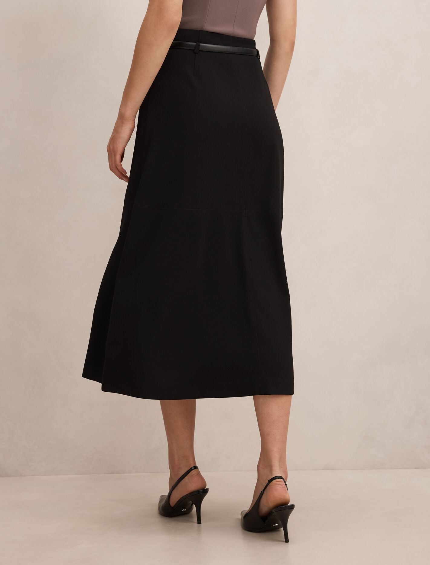 Millie Belted Midi Skirt Forever New