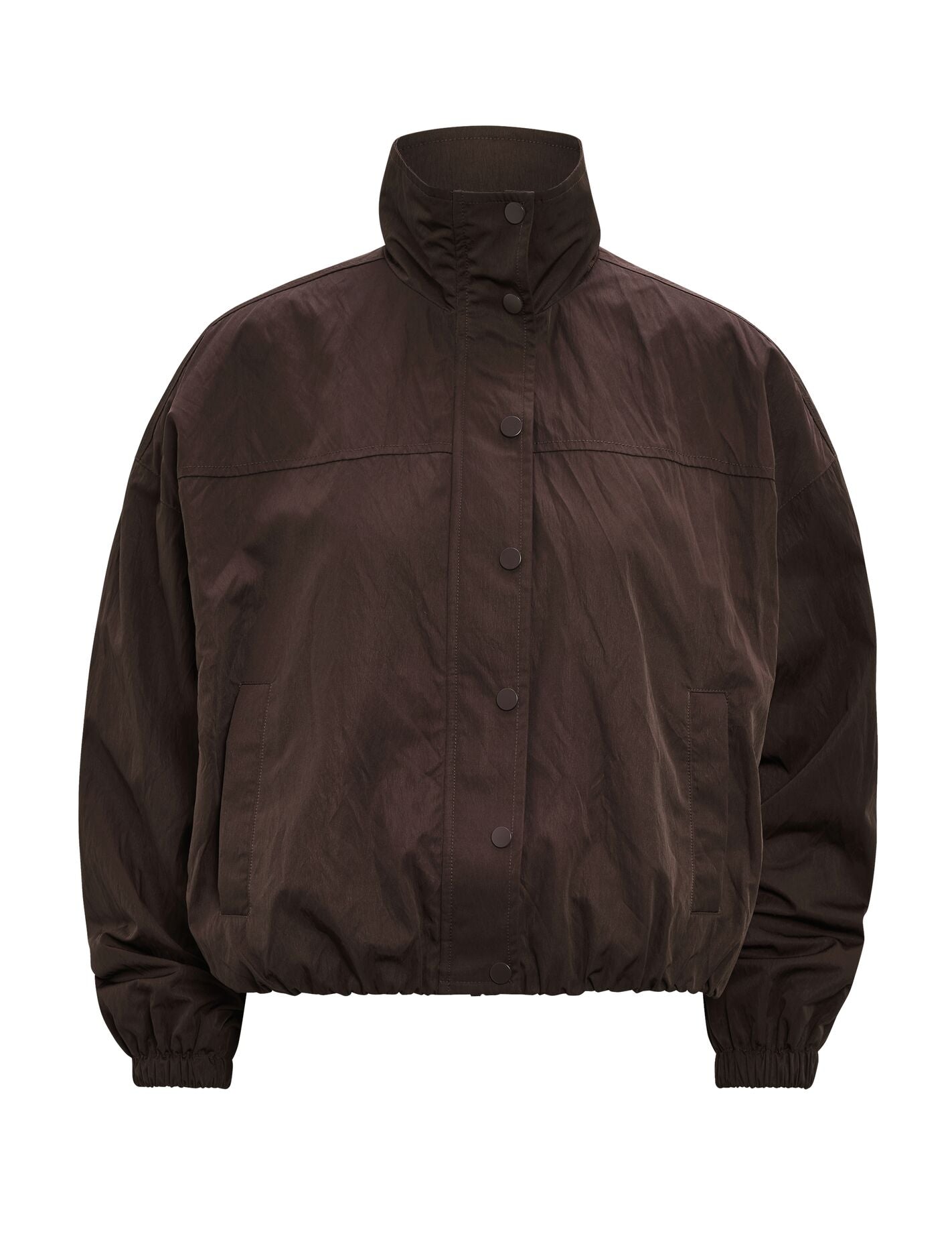 Eliza Windbreaker Jacket Chocolate | Forever New