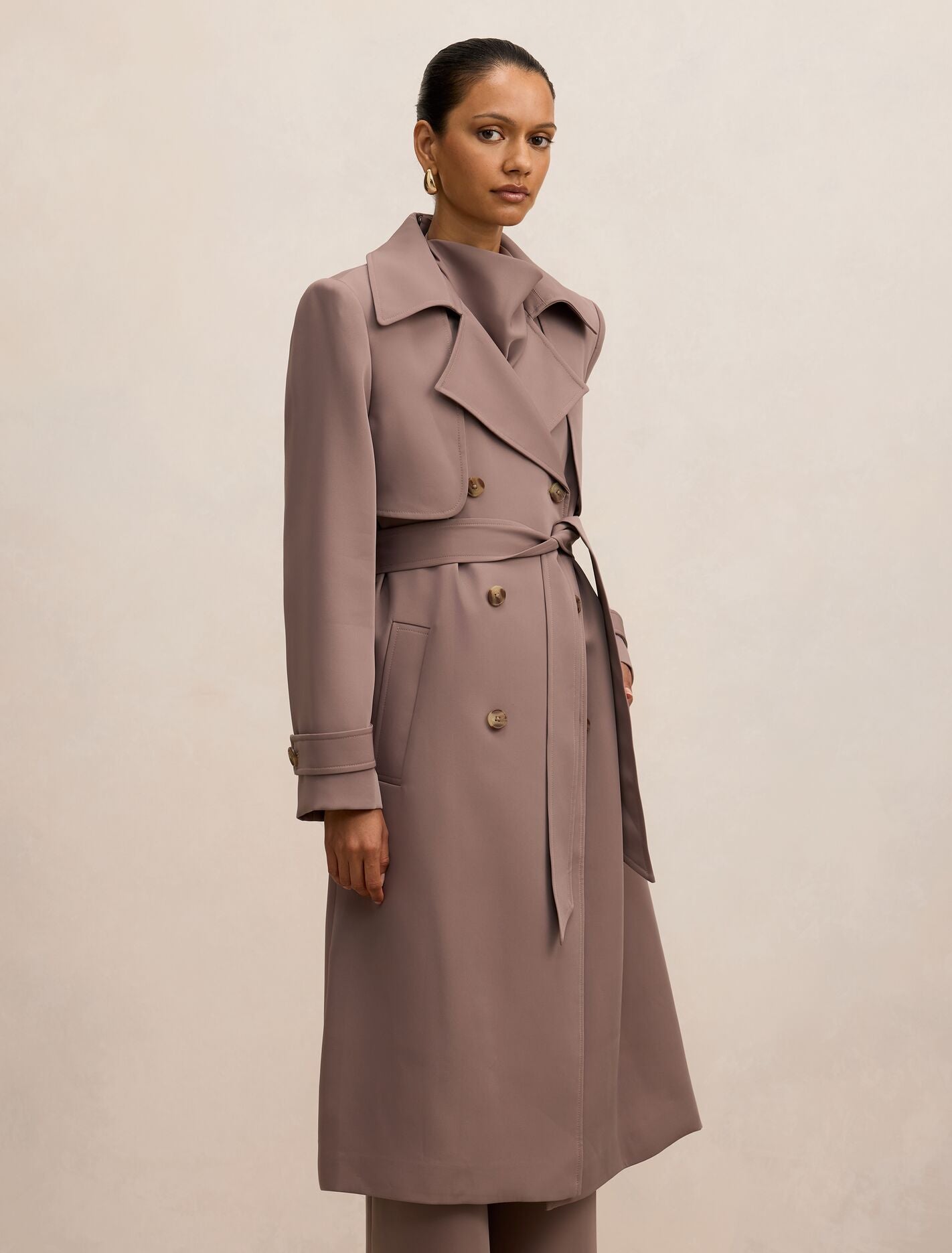 Delilah Petite Soft Trench Coat Forever New