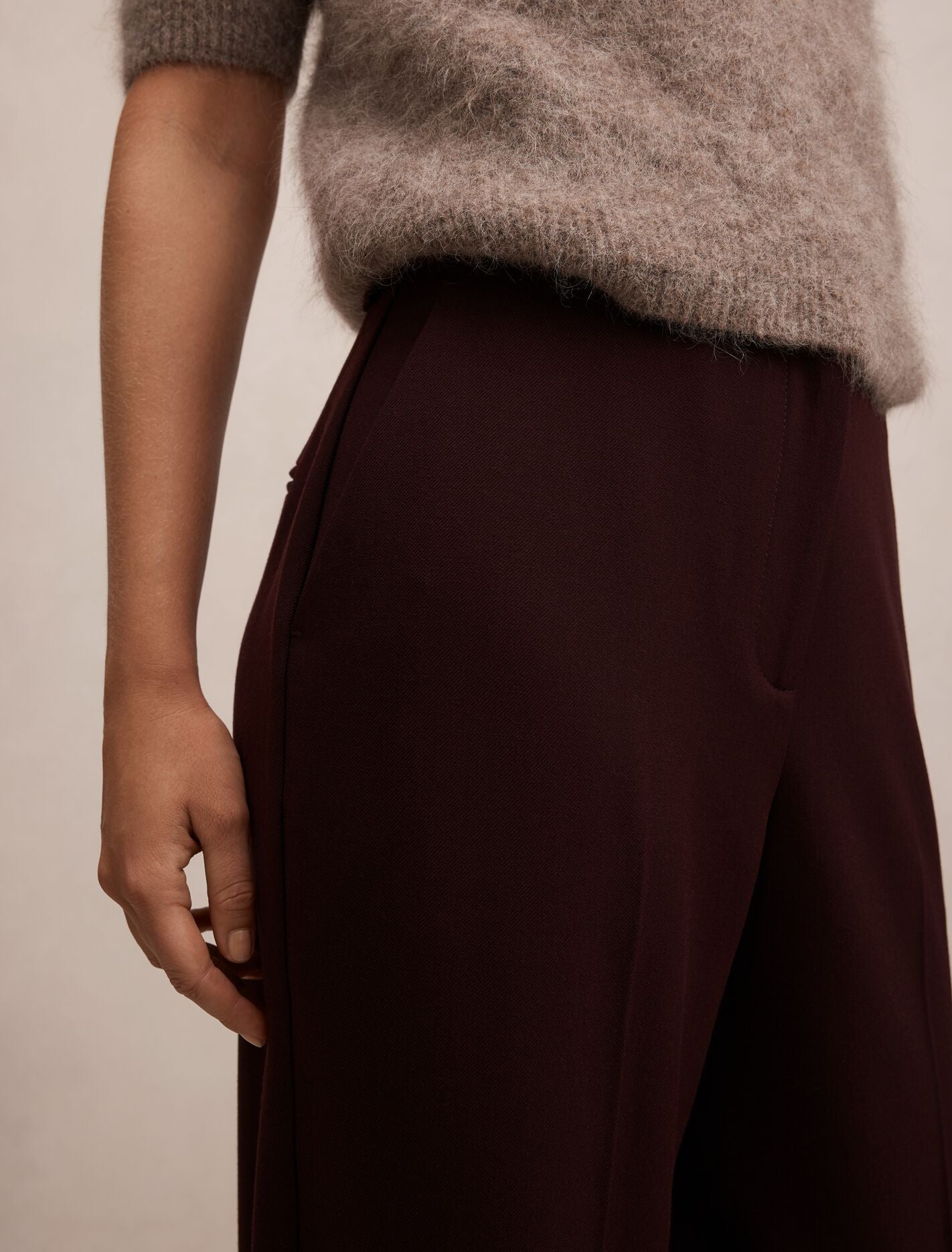 Wynn Slim Wide Leg Suit Pants Forever New