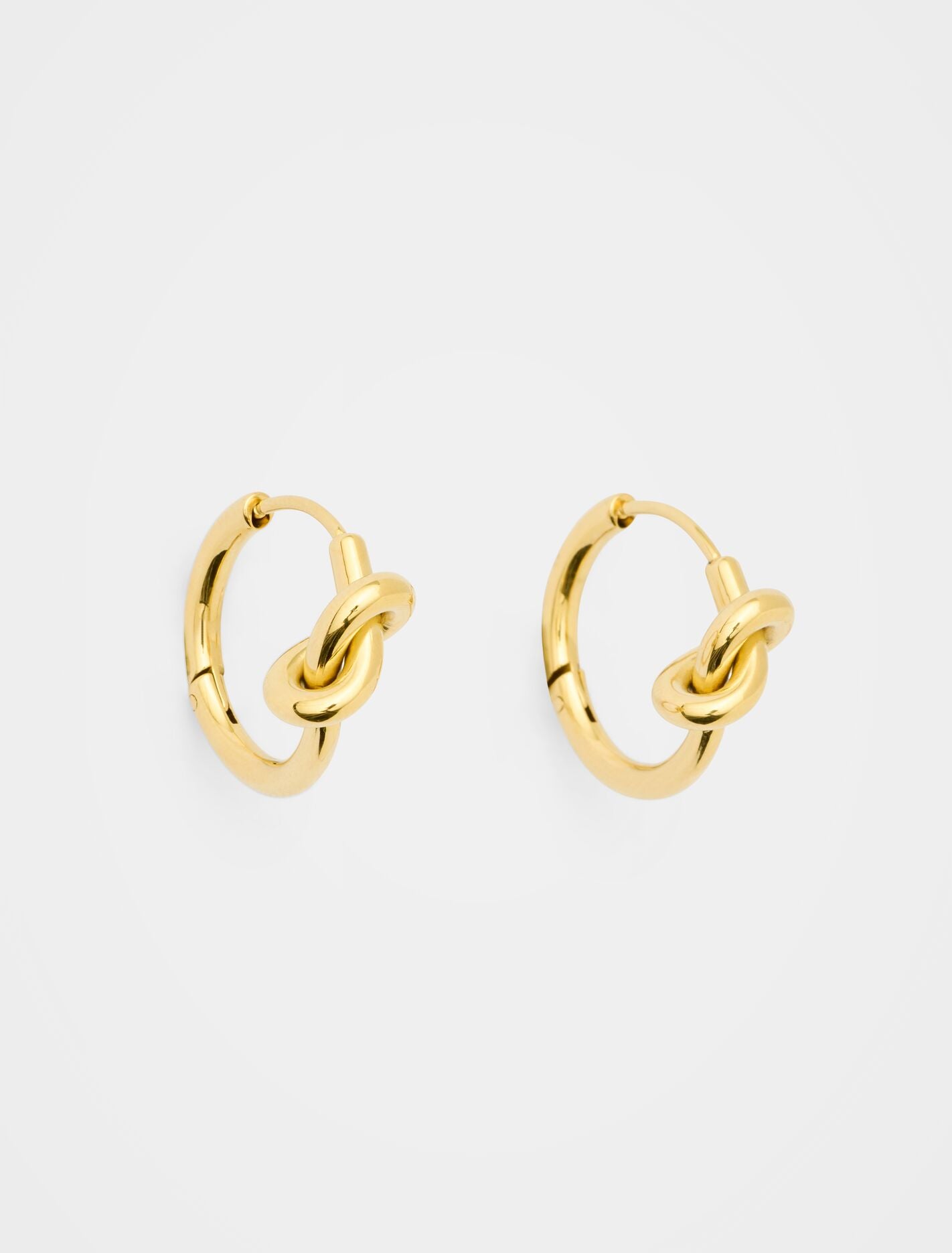 Kate Knotted Hoop Earrings