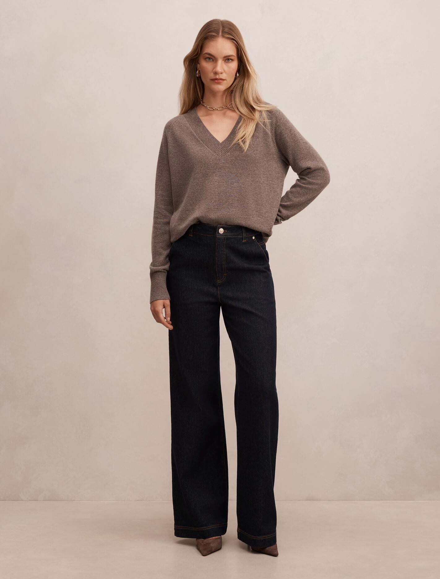 Rumi Cashmere Blend Sweater Forever New