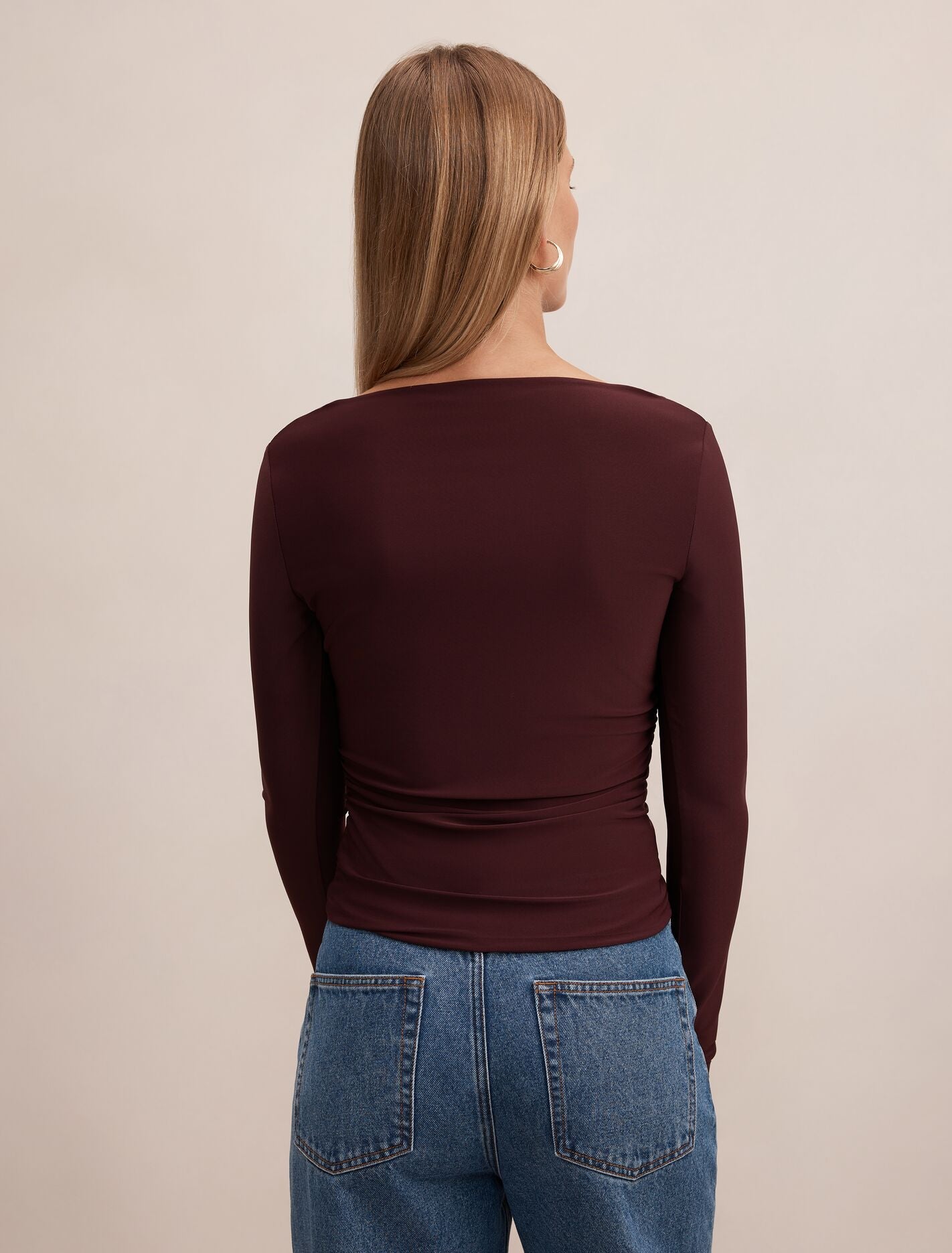 Lexi Tie Long Sleeve Top Forever New