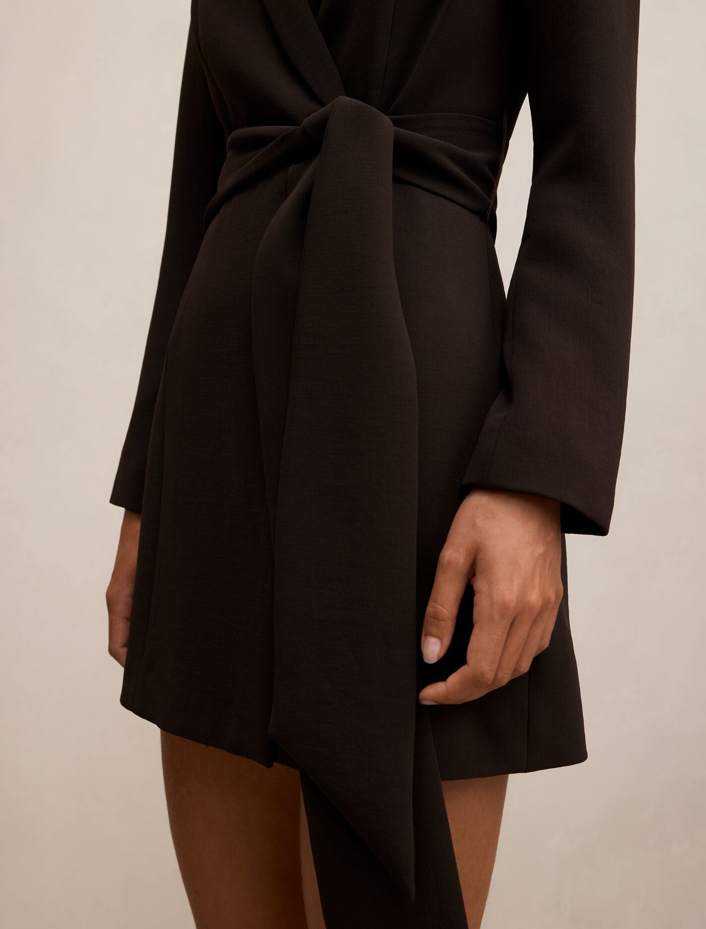 Izzy Belted Blazer Mini Dress Dark Chocolate | Forever New