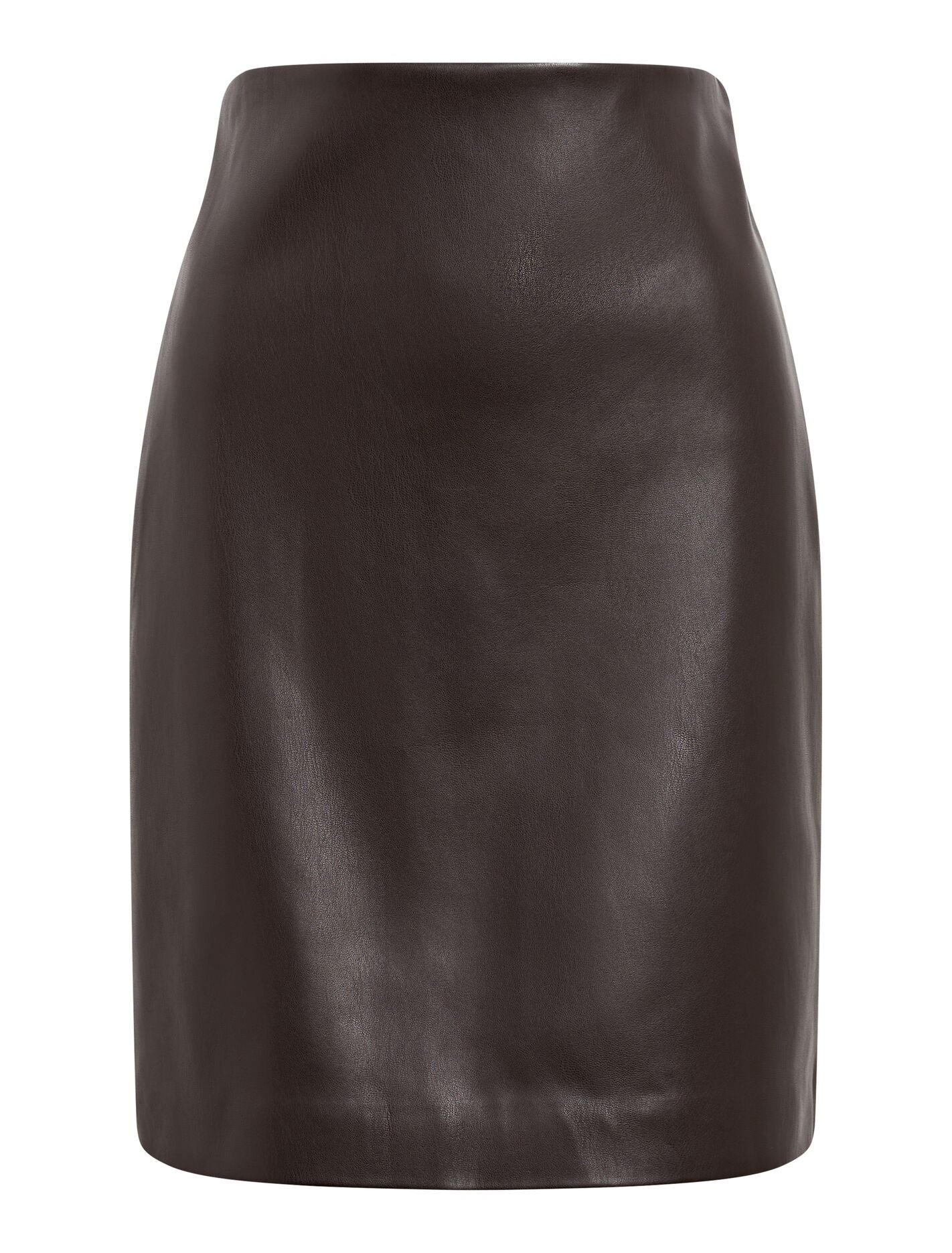 Flora Pu Pencil Midi Skirt Forever New