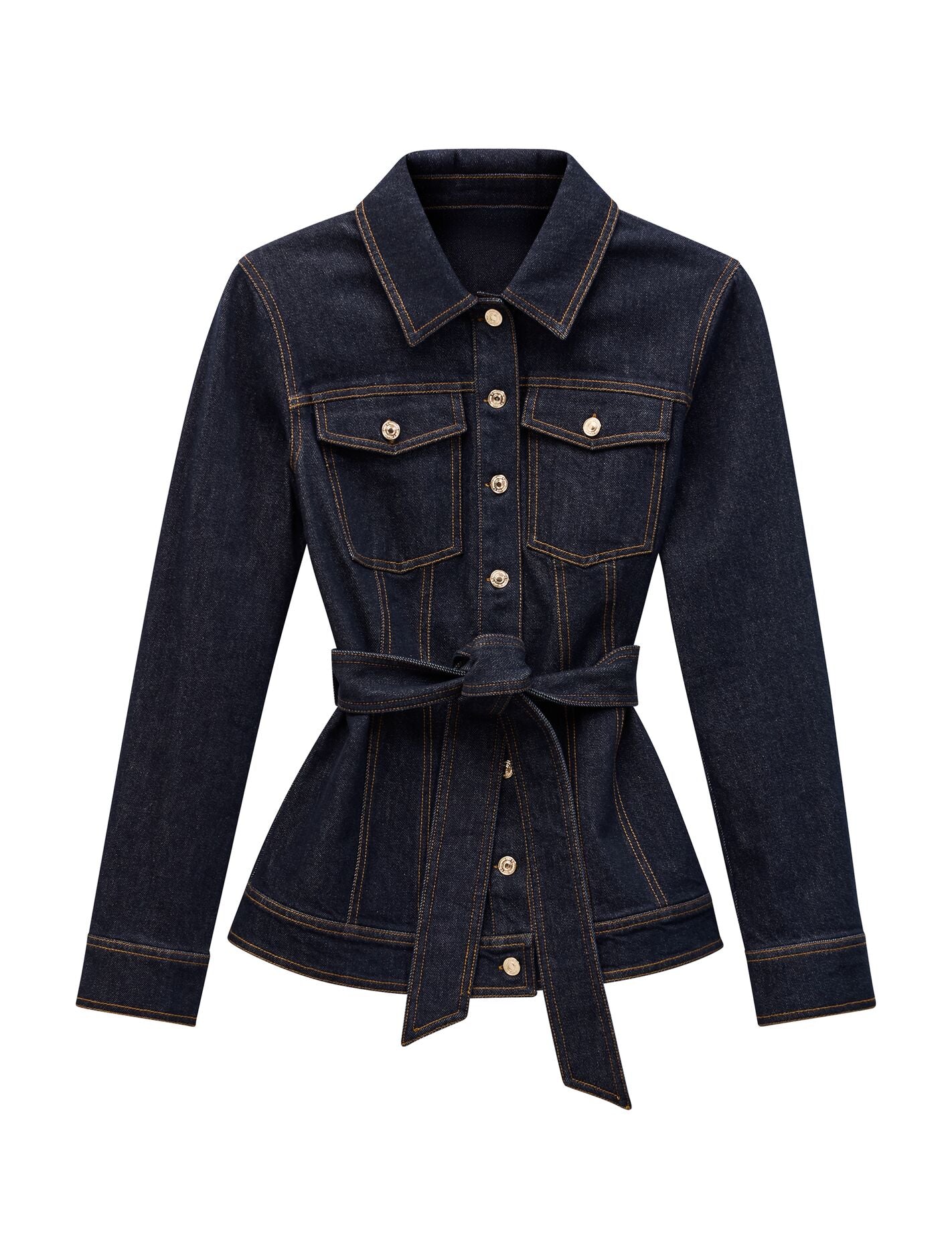 Kelly Denim Jacket Dark Wash | Forever New