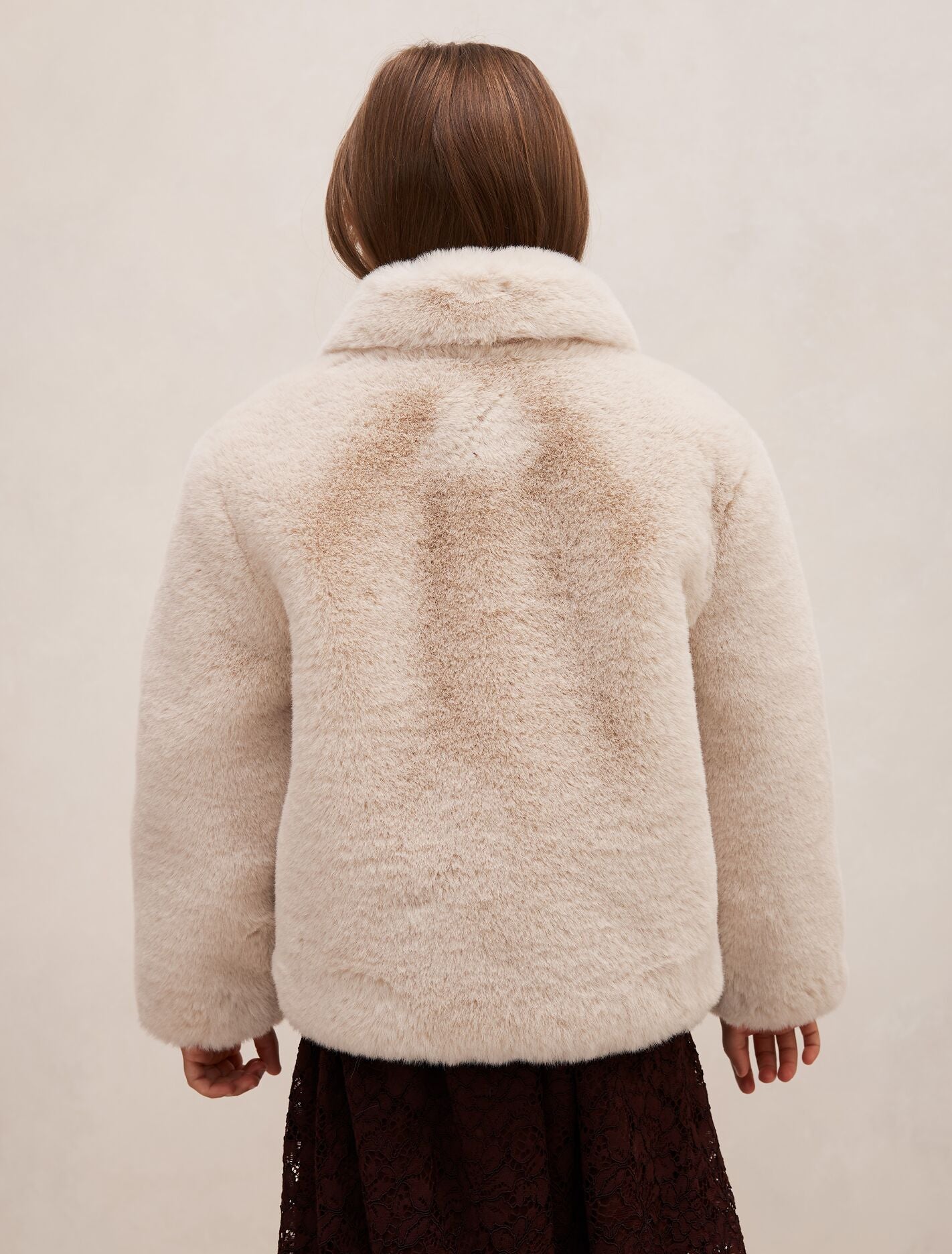 Lola Girls Faux Fur Jacket Forever New