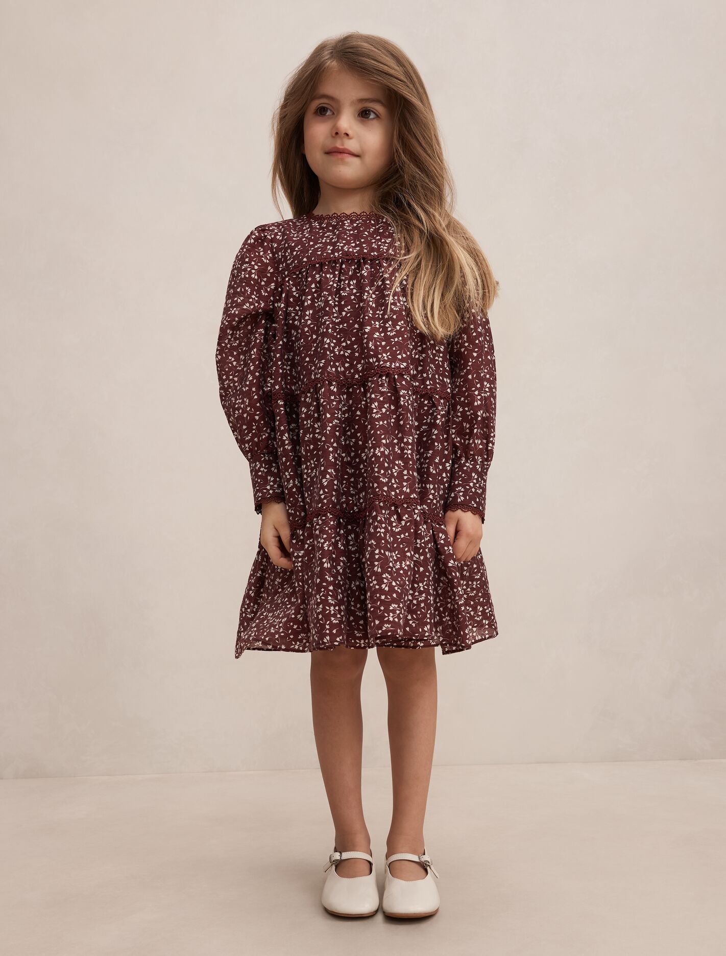 Cecilia Girls Long Sleeve Dress Forever New