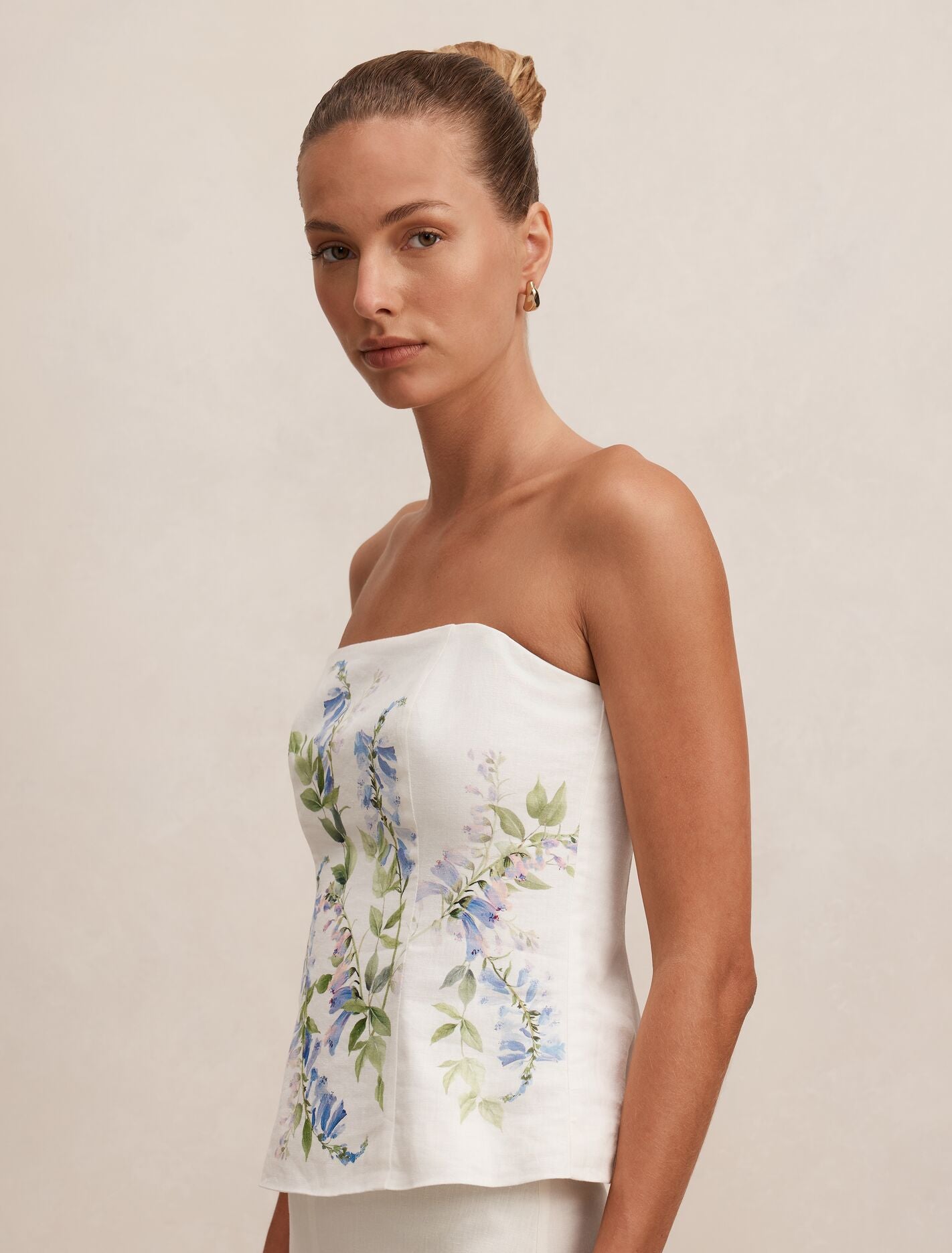 Soleil Placement Print Top Forever New