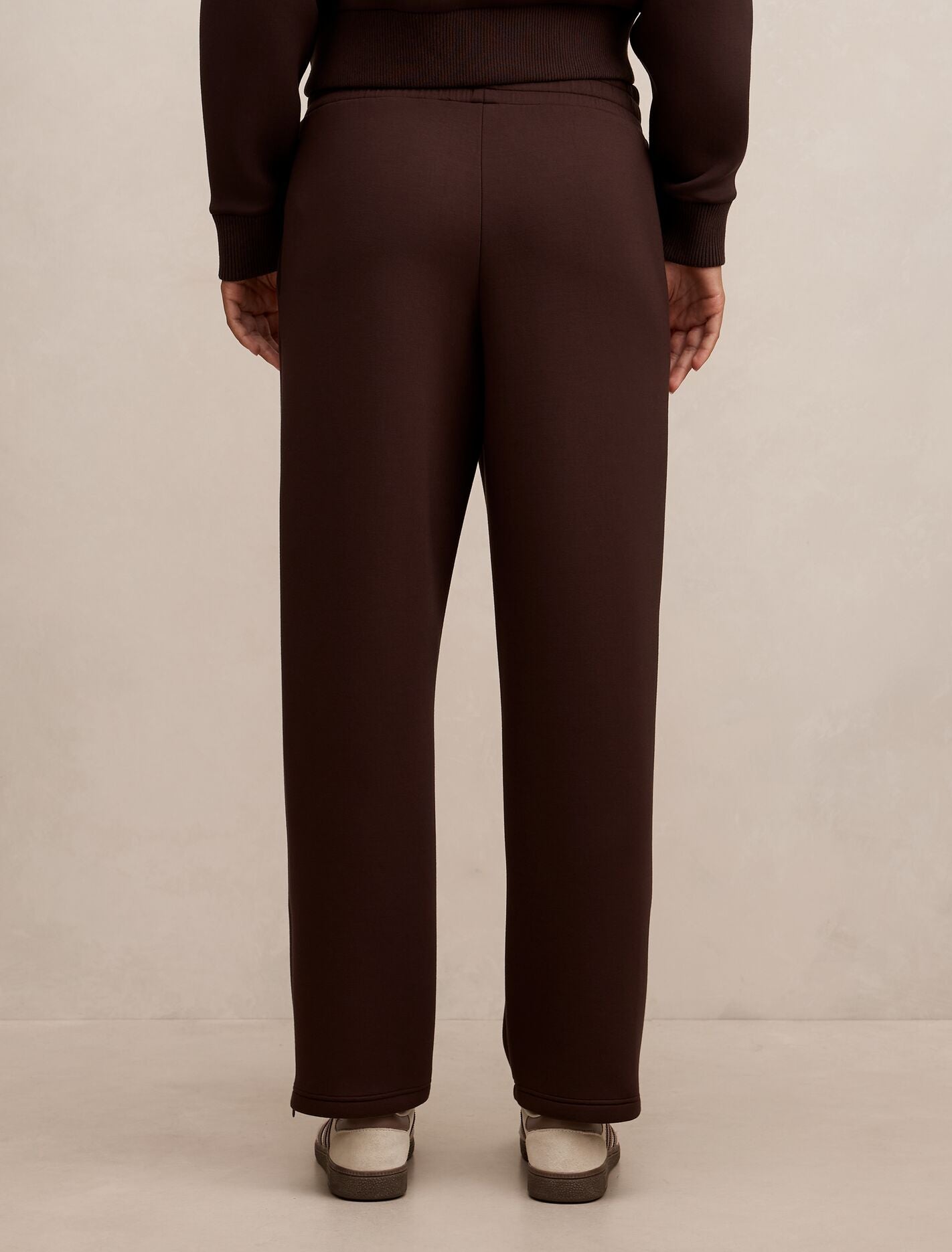 Hudson Tapered Leg Track Pants Chocolate | Forever New