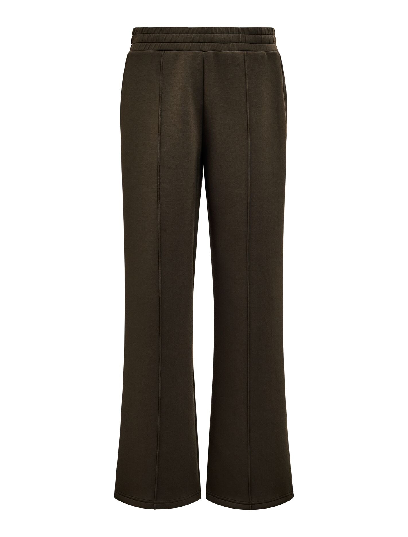 Hunter Wide Leg Lounge Pants Pine Bark | Forever New
