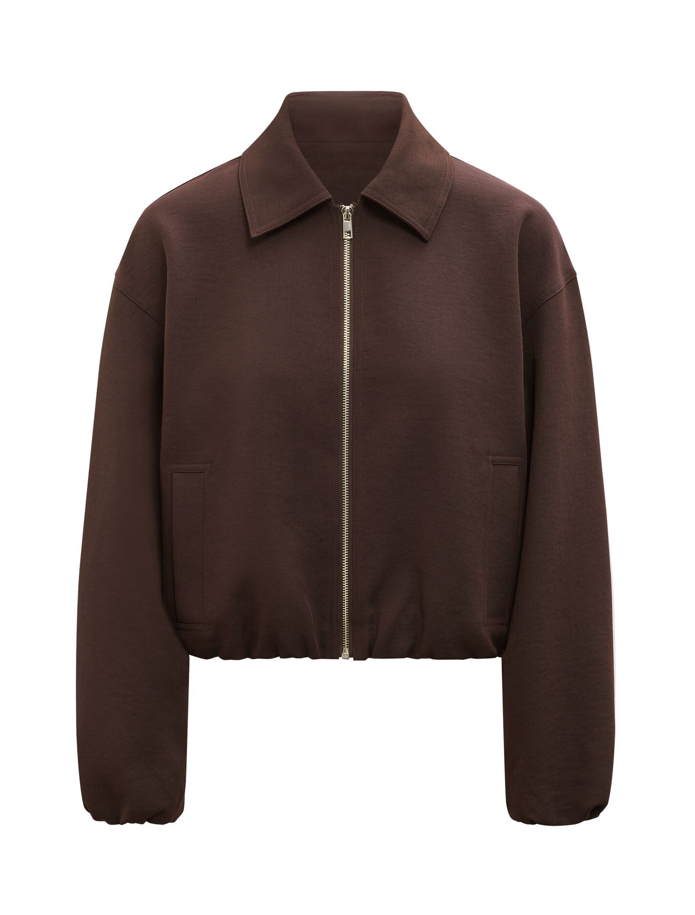 Lana Twill Jacket Dark Chocolate | Forever New