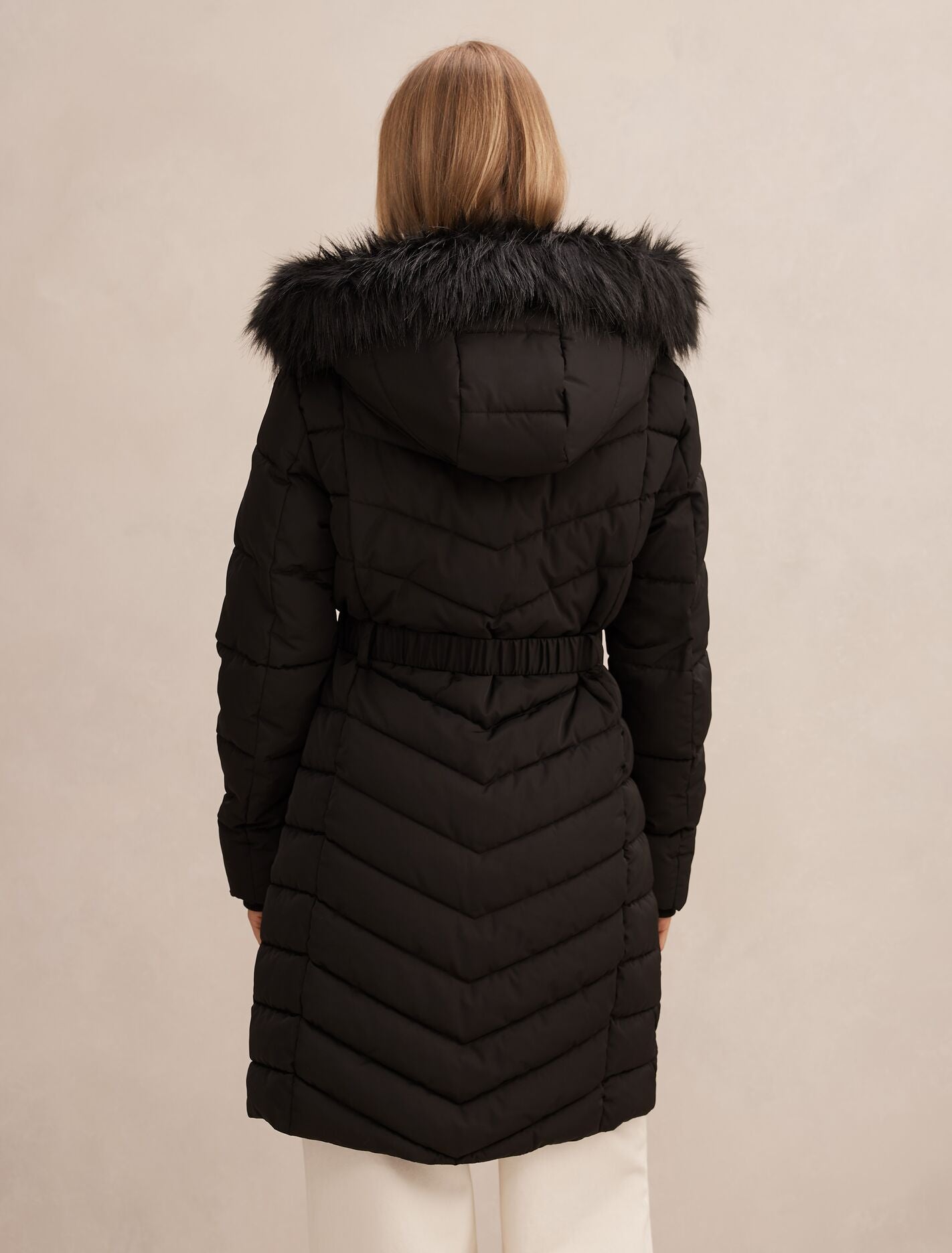 Layla Long Puffer Jacket Forever New