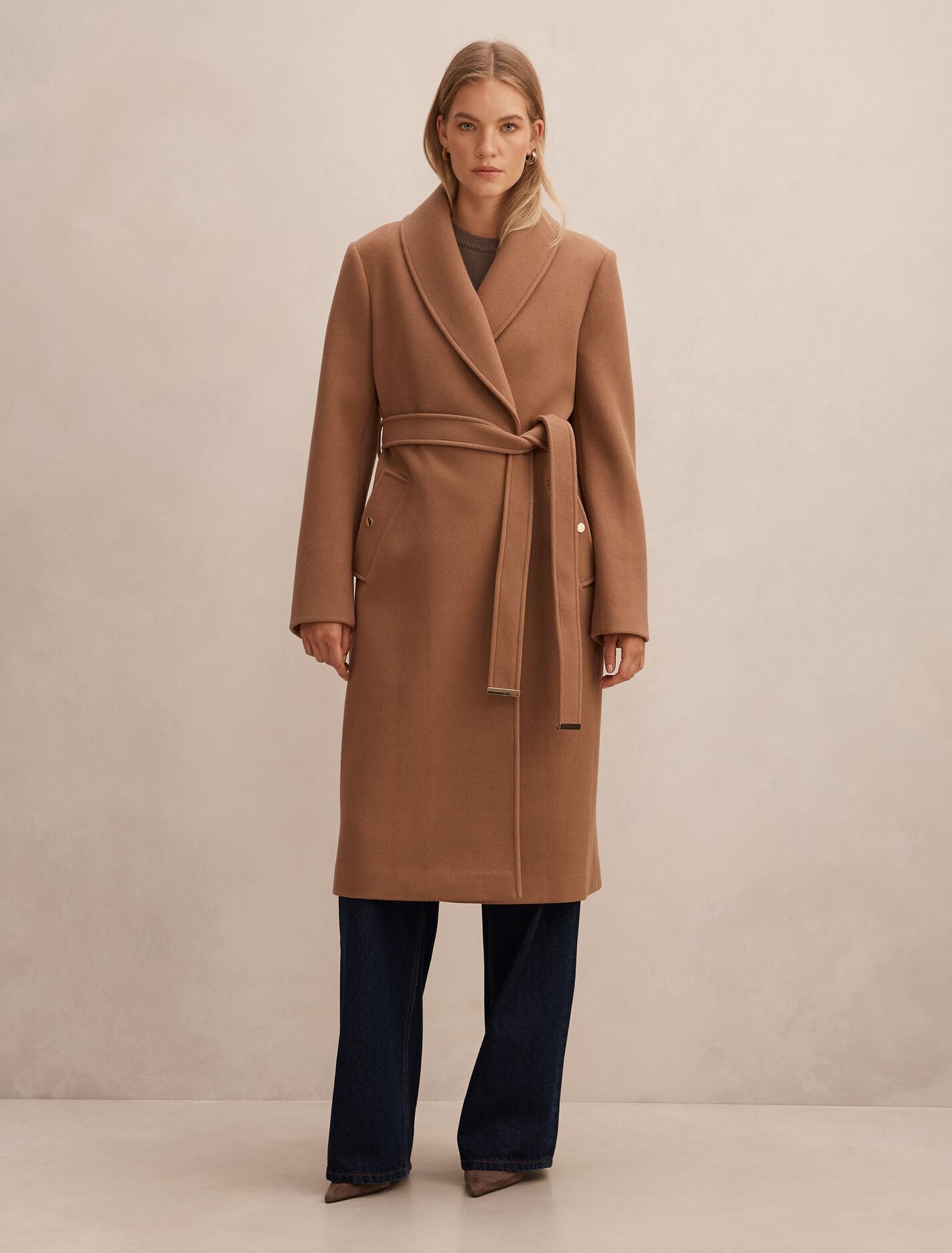 Clarissa Wrap Coat Forever New