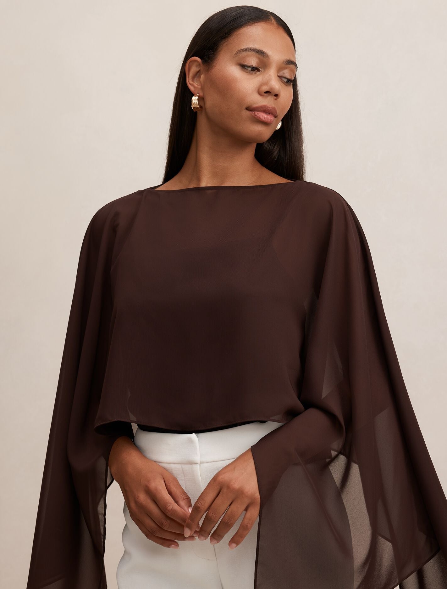 Arianna Chiffon Cape Forever New