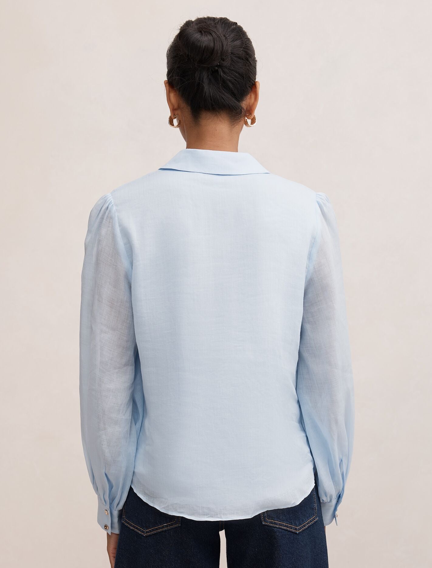Davina Petite Long Sleeve Blouse Forever New