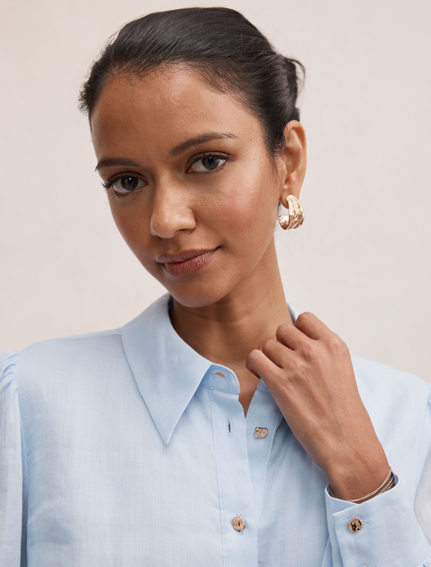 Davina Petite Long Sleeve Blouse Forever New