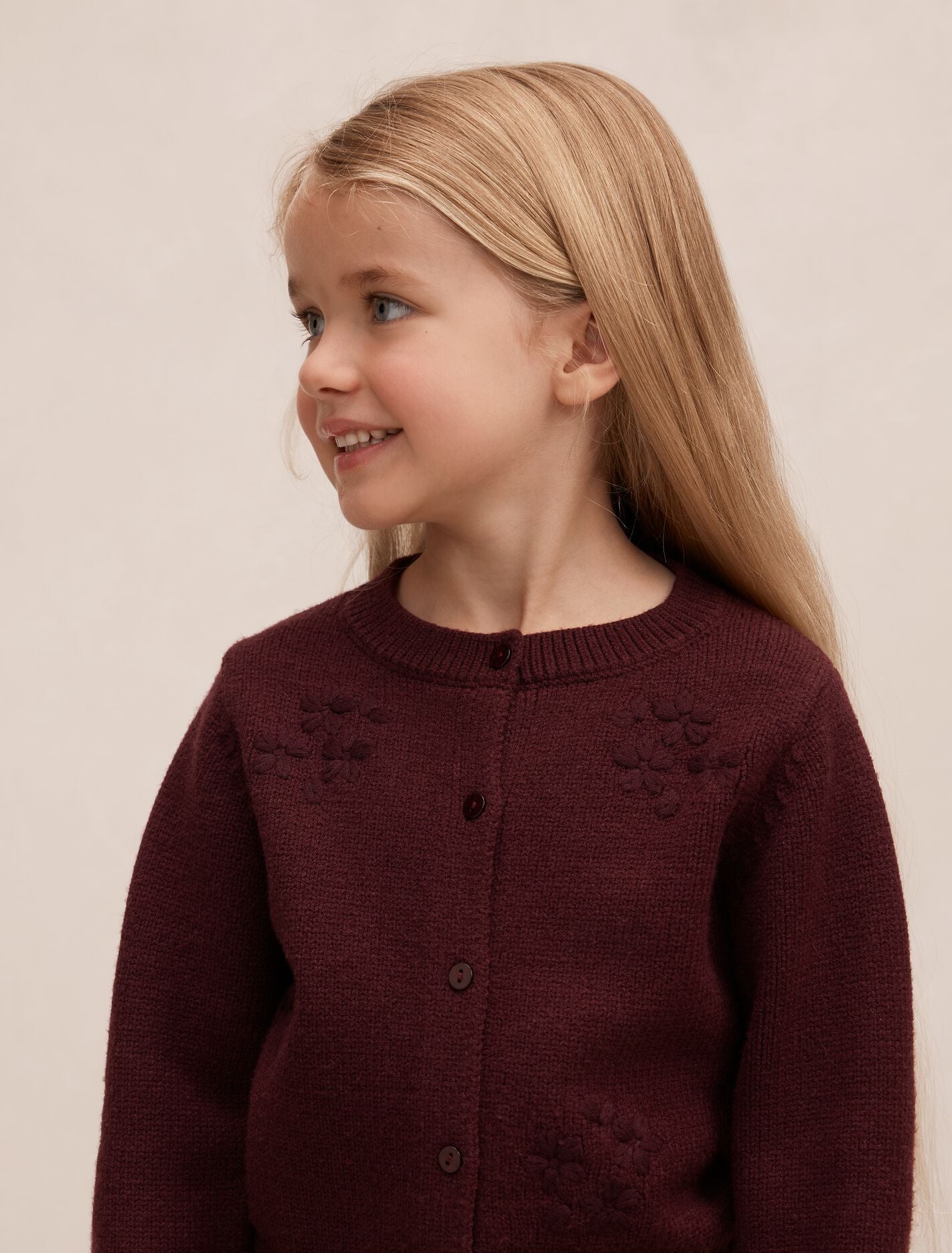 Daisy Girls Flower Cardigan Forever New