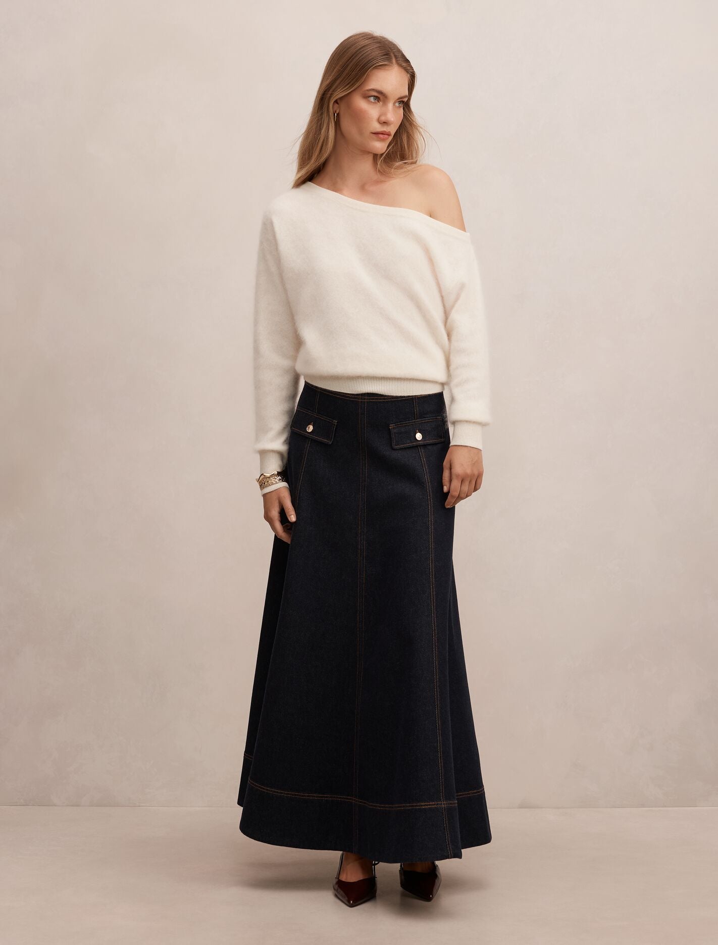 Kelli Asymmetric Sweater Forever New