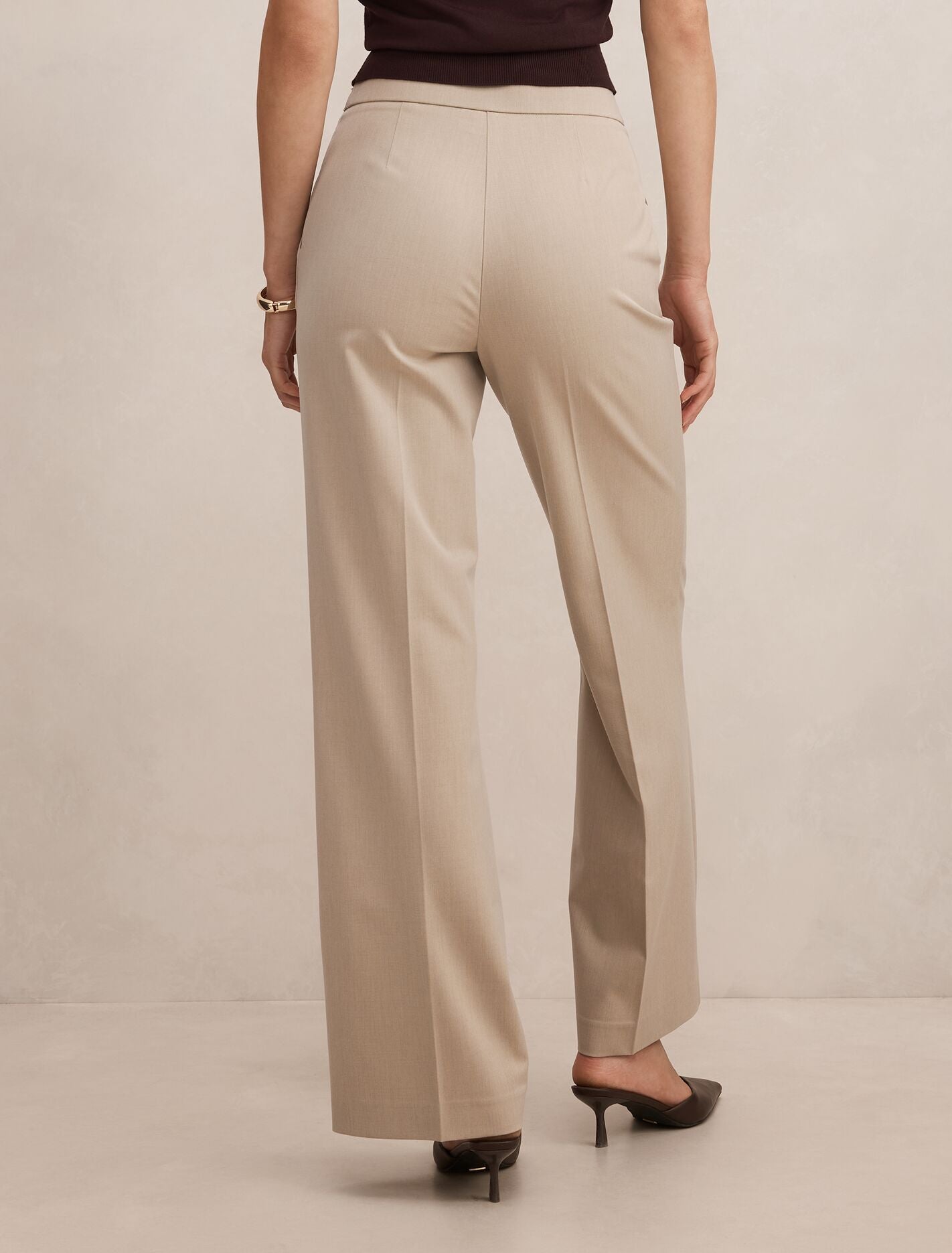 Marissa Marle Wide Leg Pants Ginger Marle | Forever New