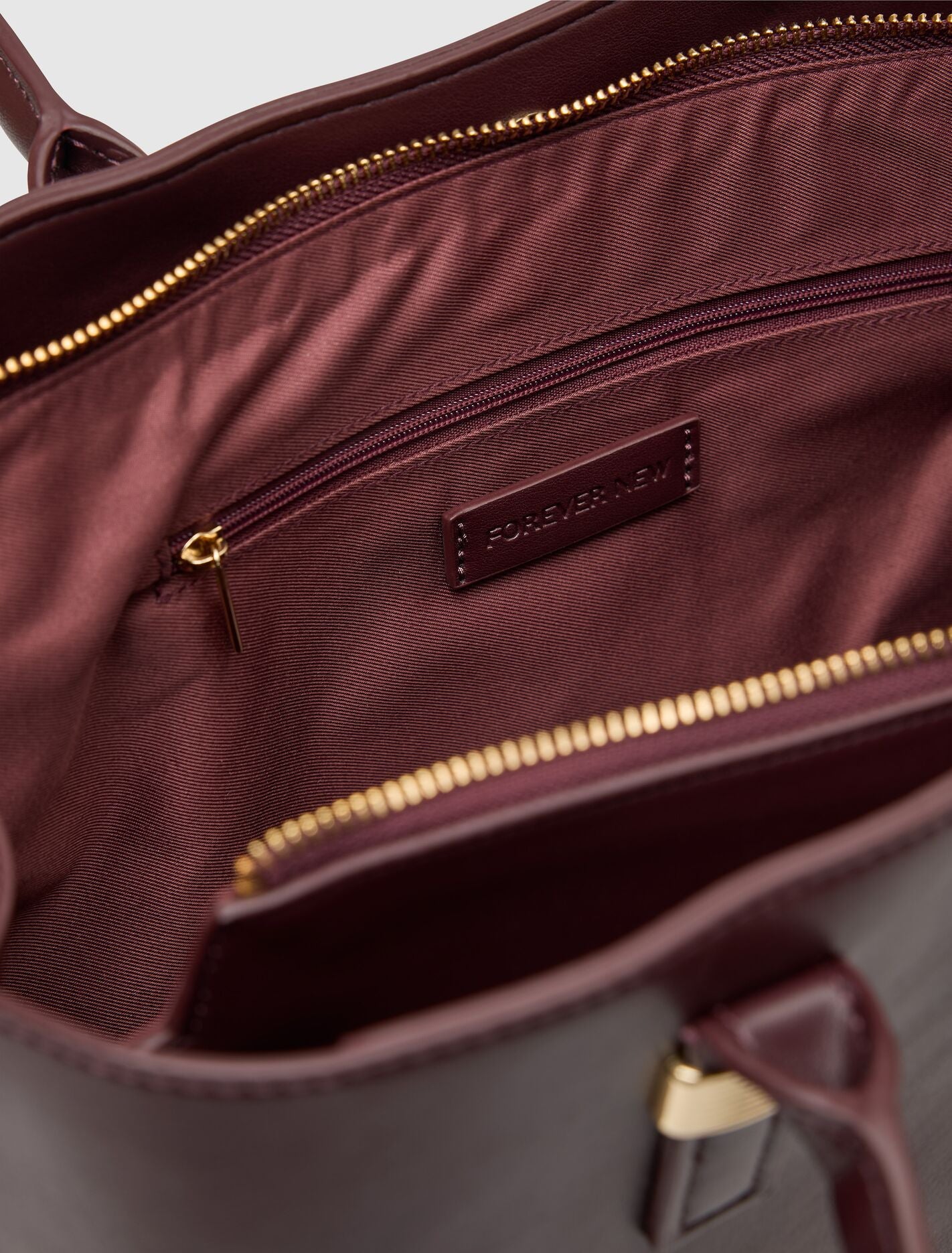 Kate Laptop Metal Detail Tote Bag Forever New