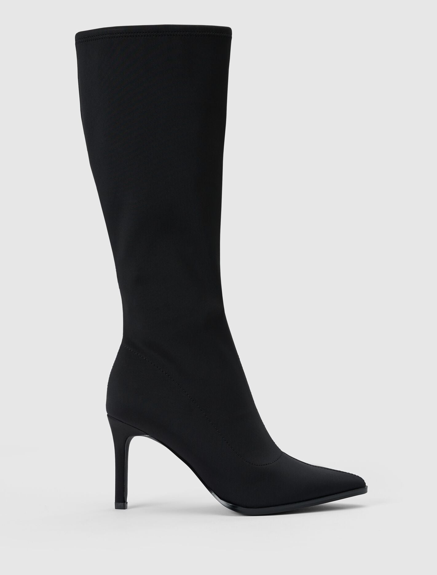 Kendall 2 Stretch Stiletto Knee Boot Black Forever New