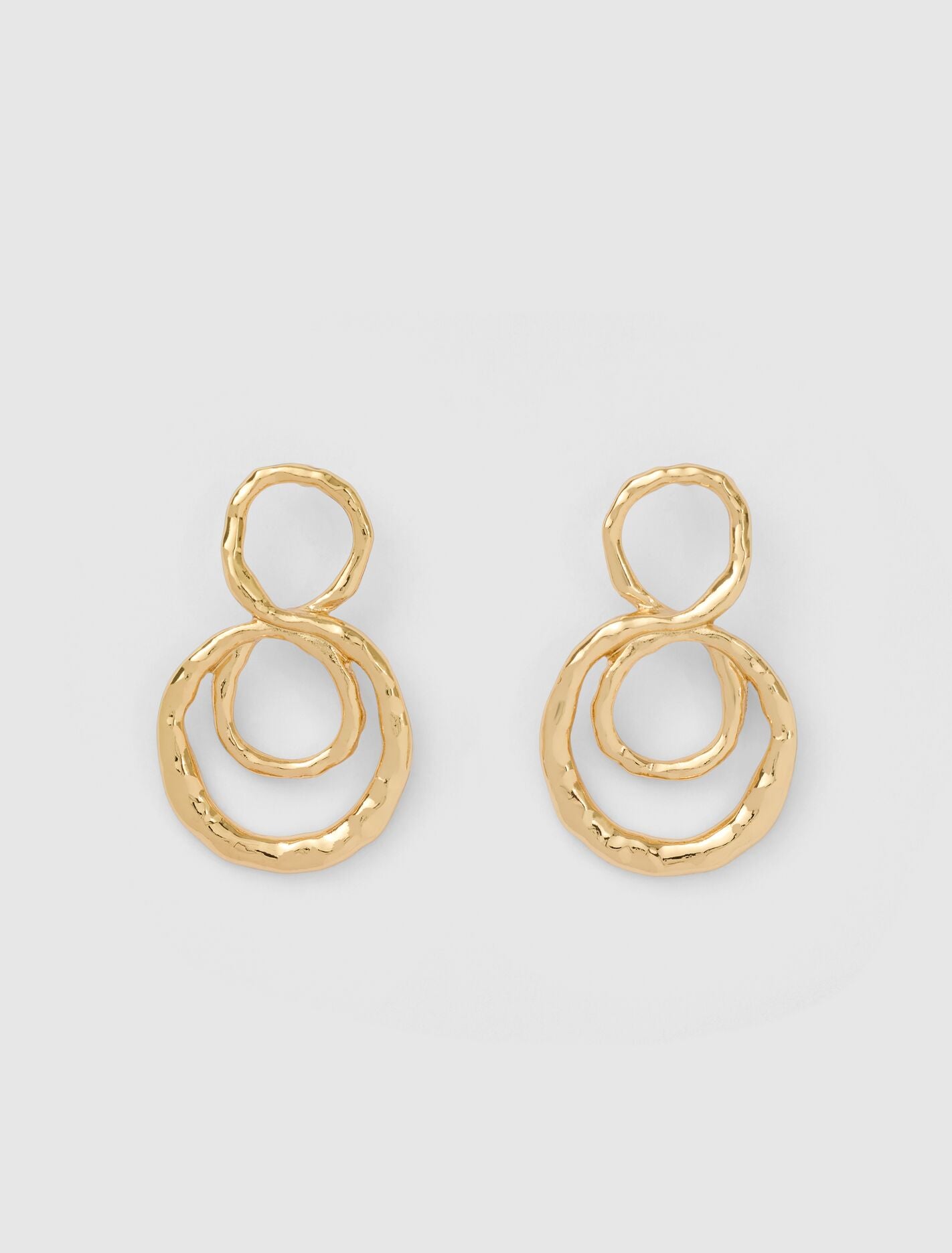 Signature Sully Swirl Earrings 0 Gold Forever New