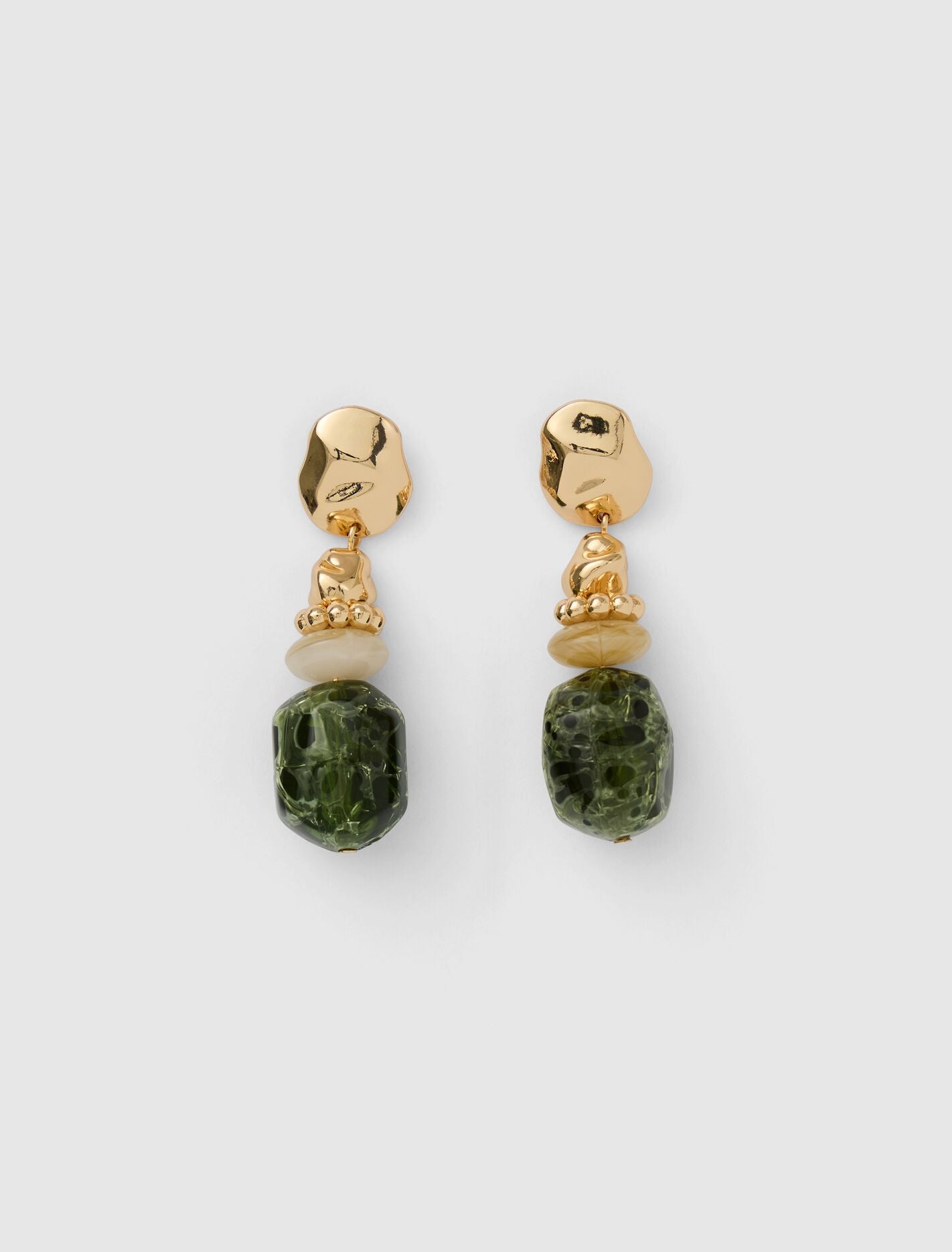 Signature Sullivan Stone Drop Earrings 0 Green Forever New