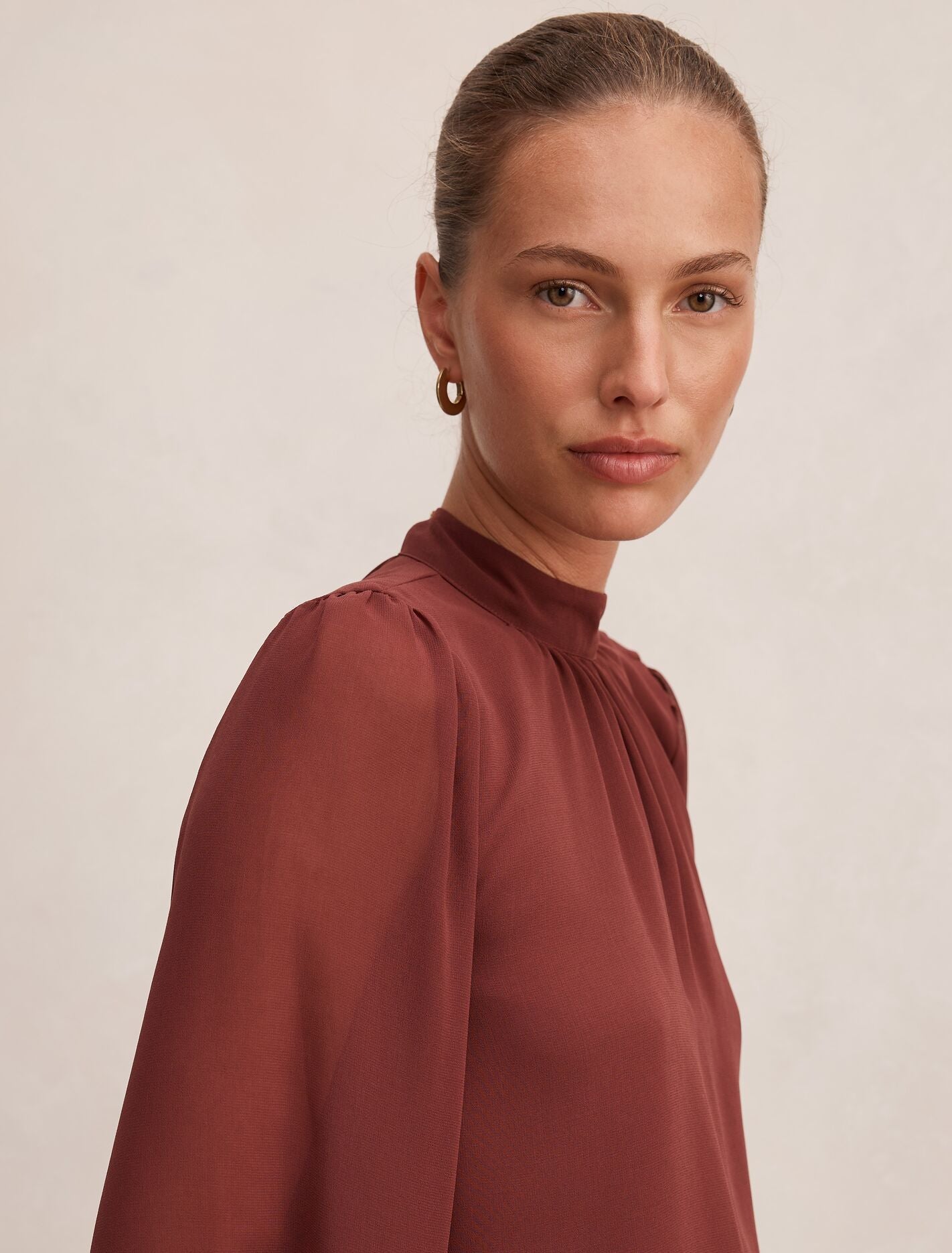Deja Sheer Blouse Forever New
