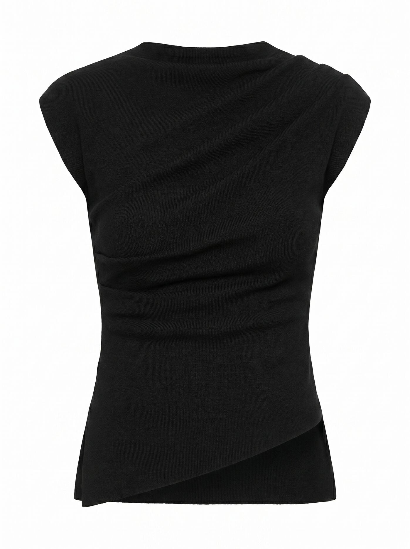 Eleni Asymmetric Knit Top Forever New