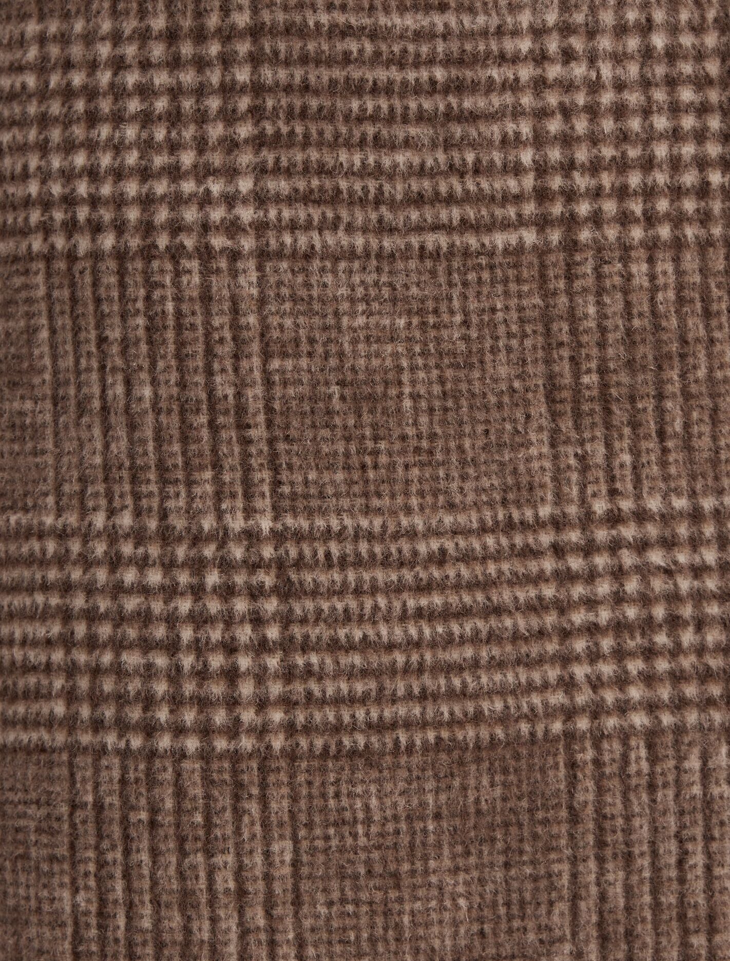 Charlie Check Coat Mid Brown Check Set | Forever New