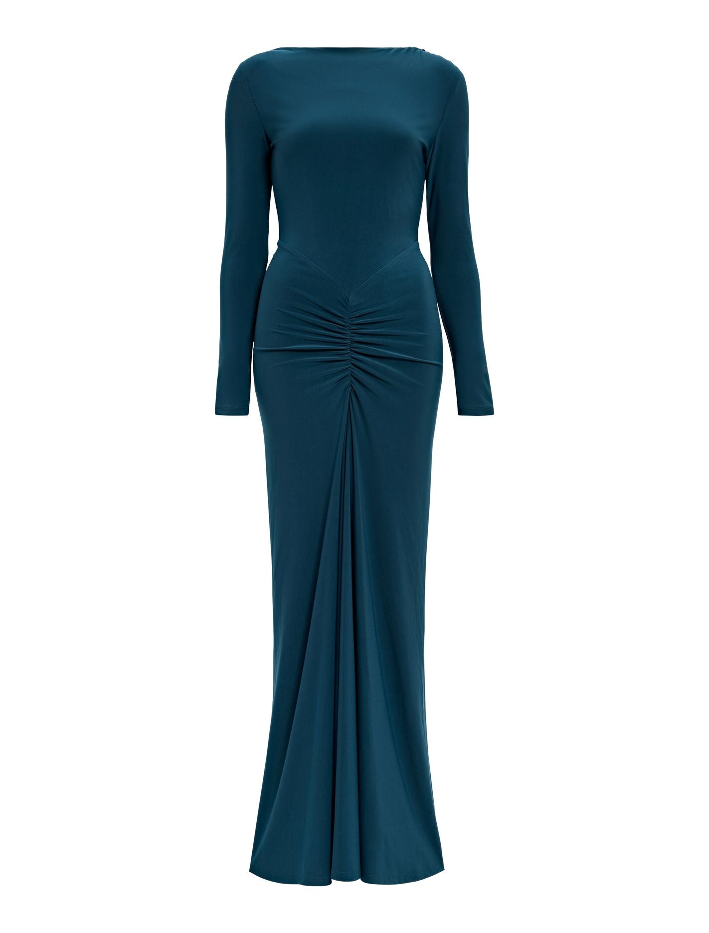 Avery Ruched Jersey Maxi Dress Forever New