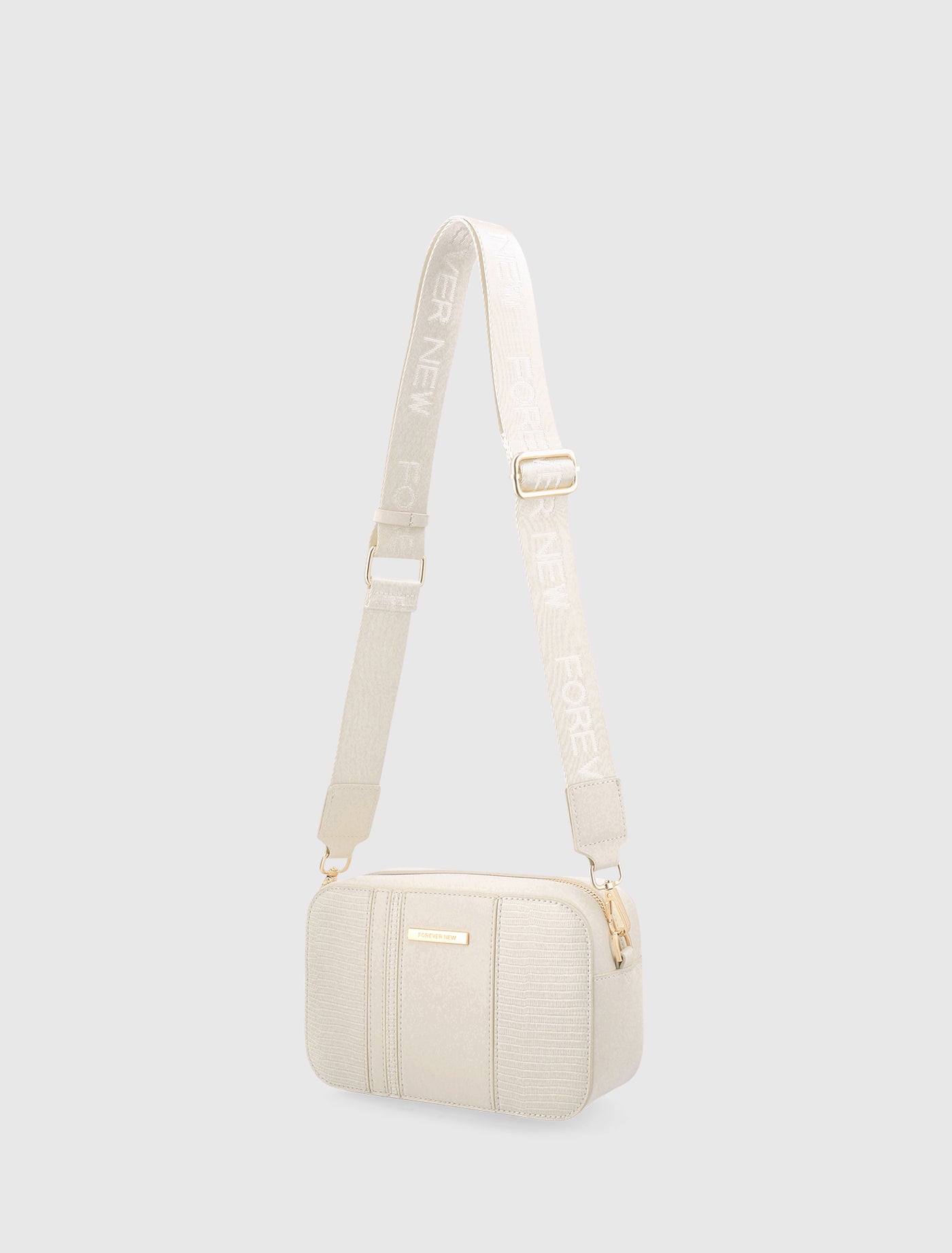 Mimi Camera Multi Strap Bag Ivory | Forever New