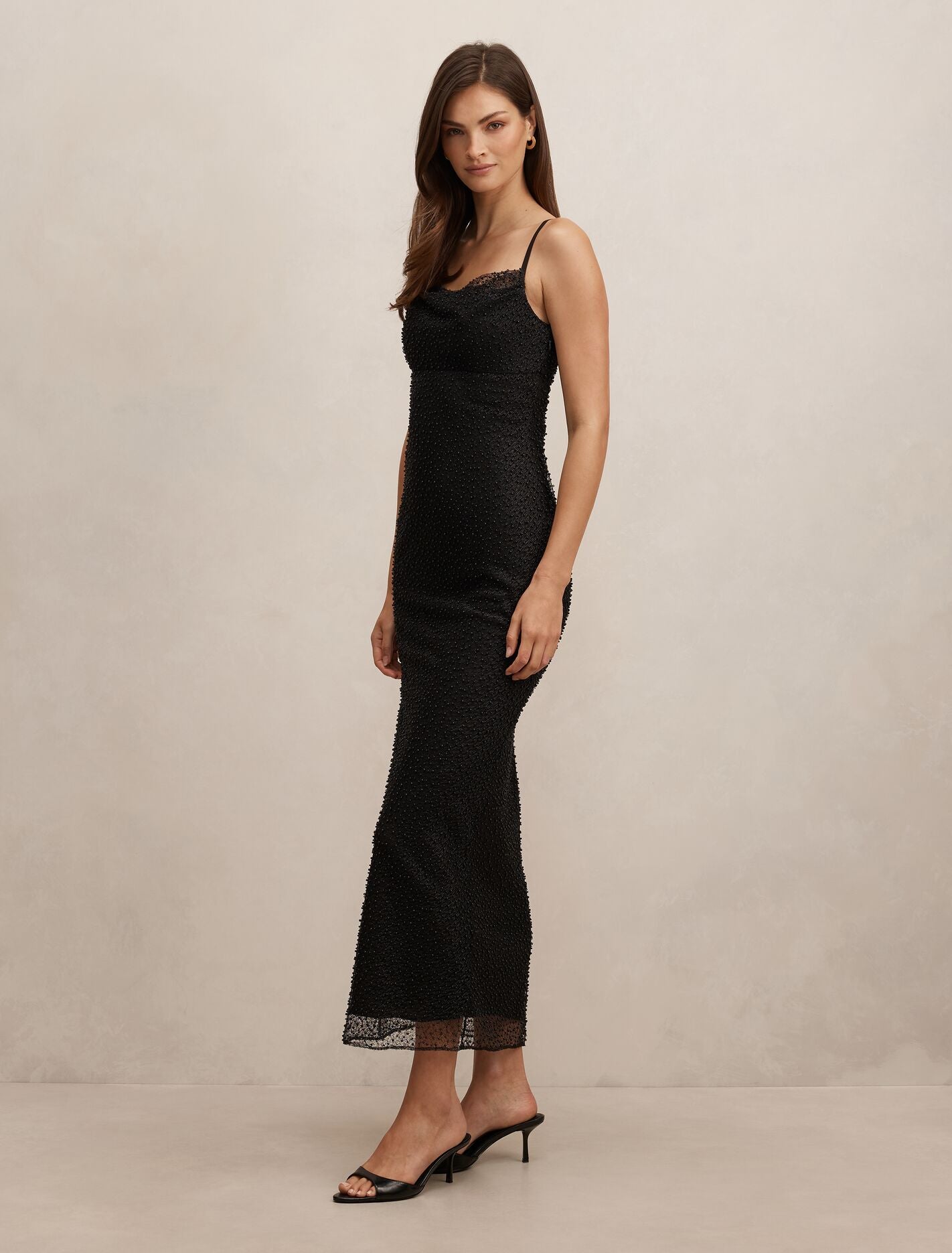 Beatrix Beaded Cami Midi Dress Forever New
