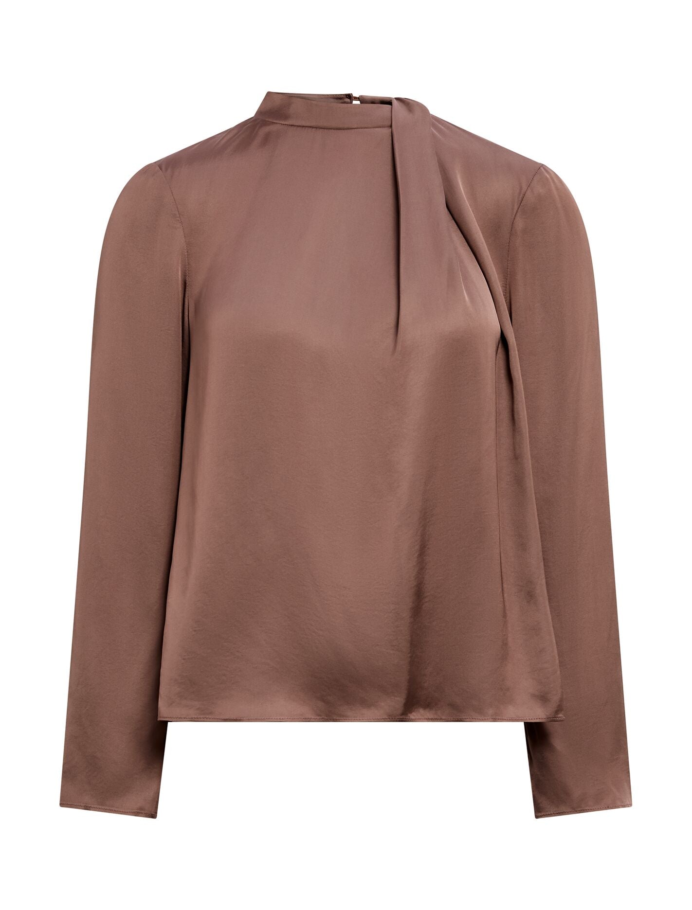 Clara Drape Neck Blouse Forever New