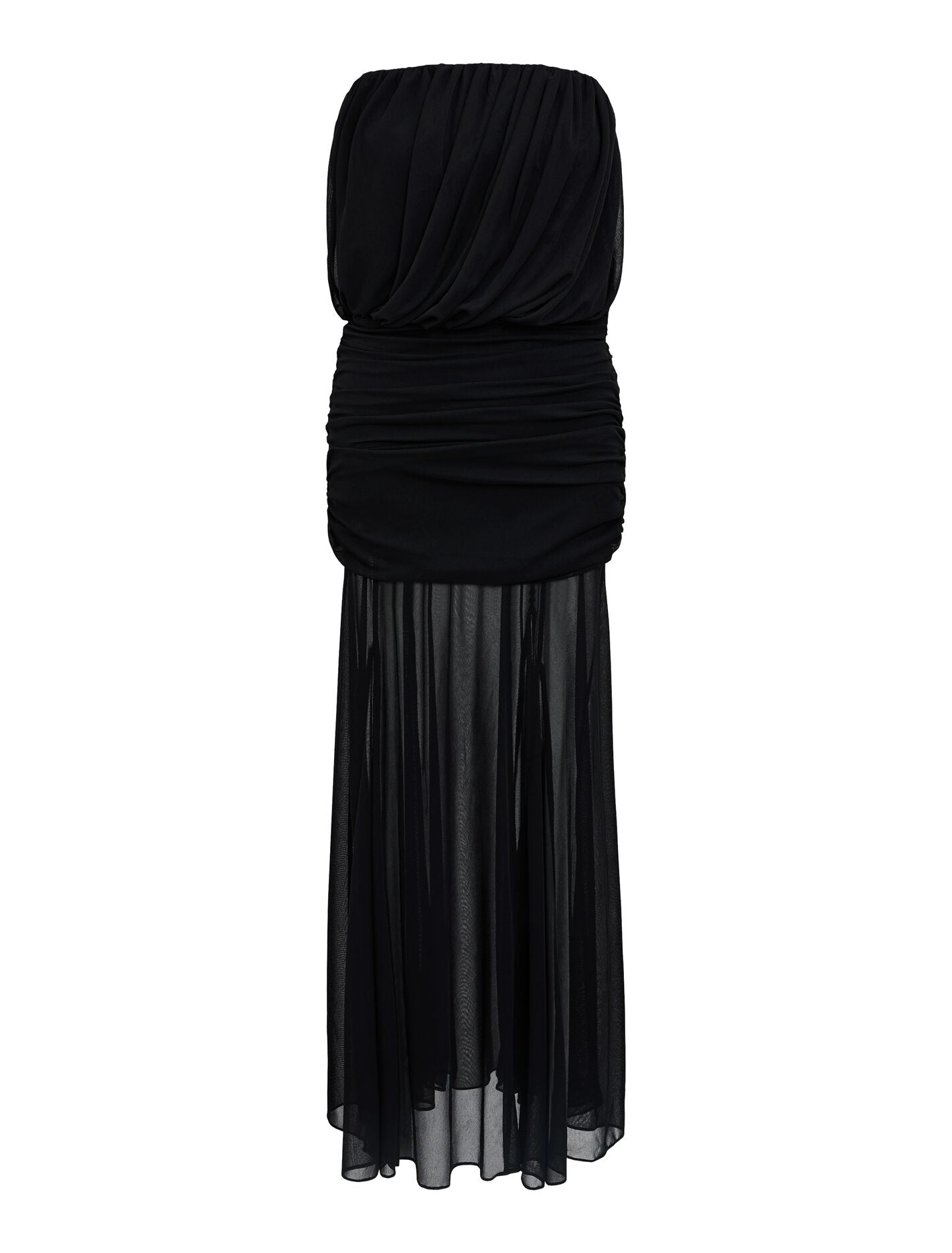 Lyra Bandeau Draped Maxi Dress Forever New