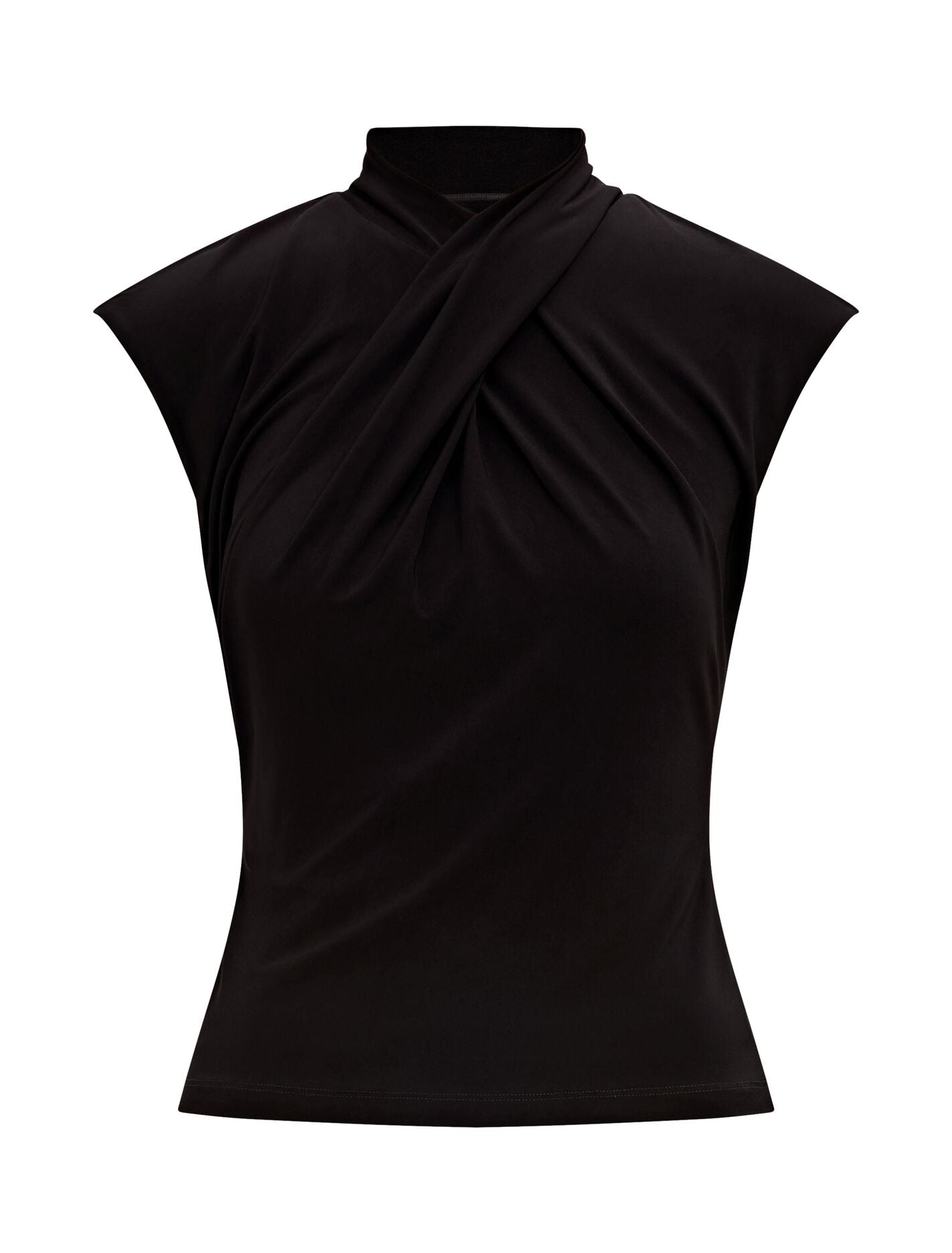 Trinity Twist High Neck Top Forever New