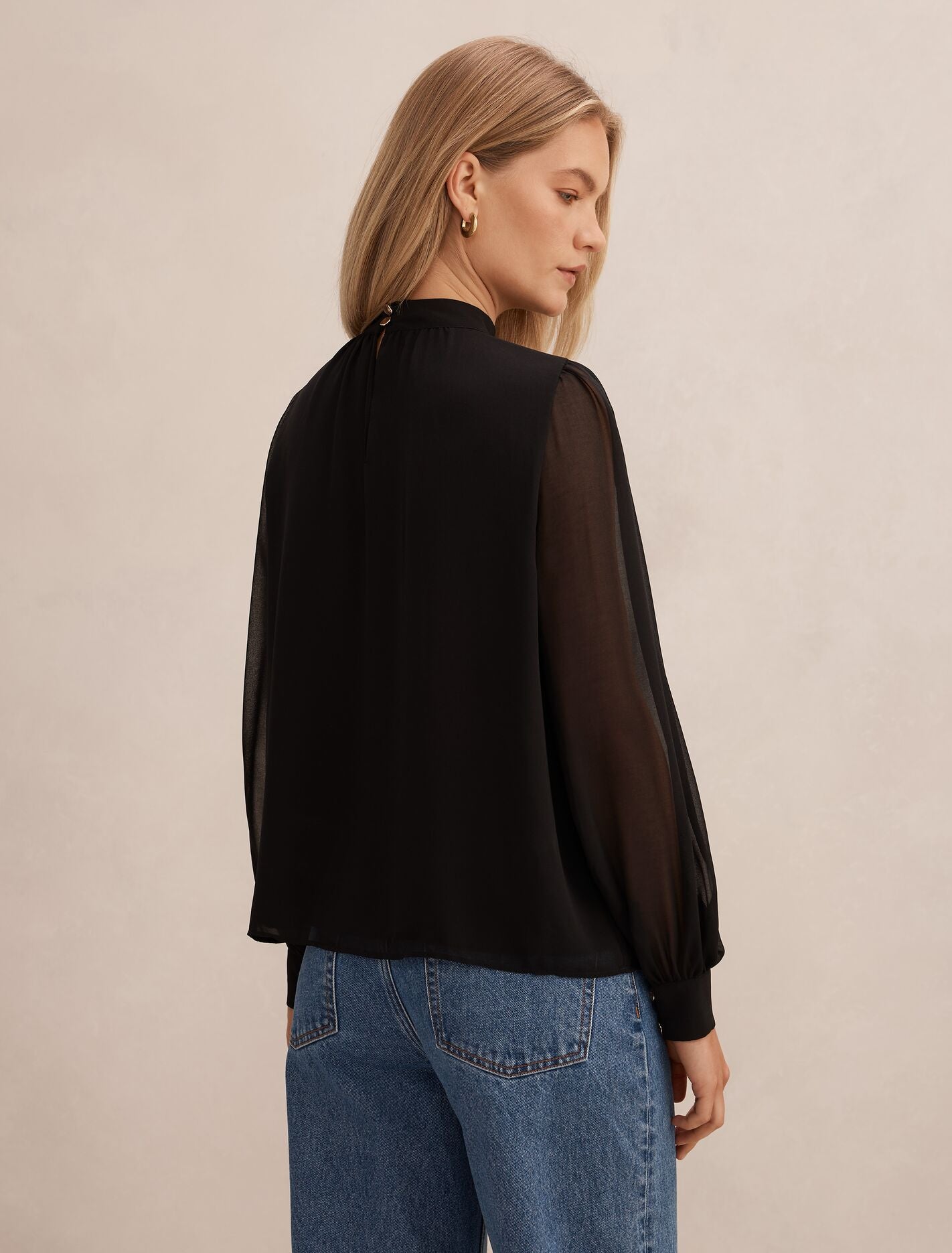 Deja Sheer Blouse Forever New