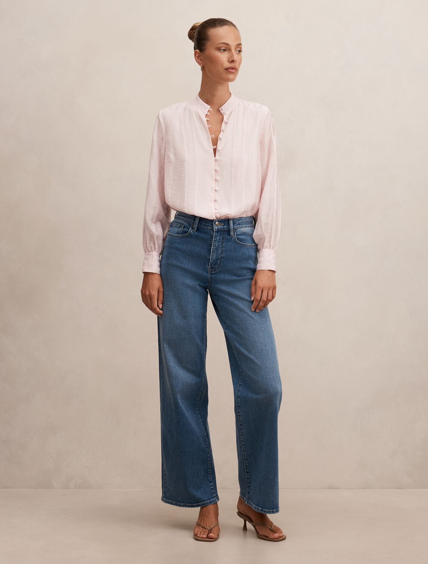 Astra Lace Trim Blouse Forever New