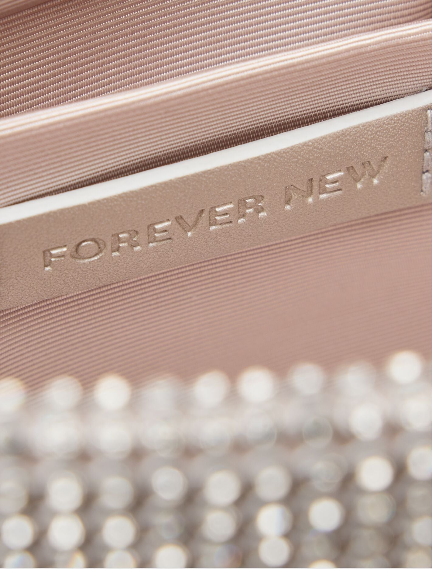 Keisha Soft Sparkle Clutch Forever New