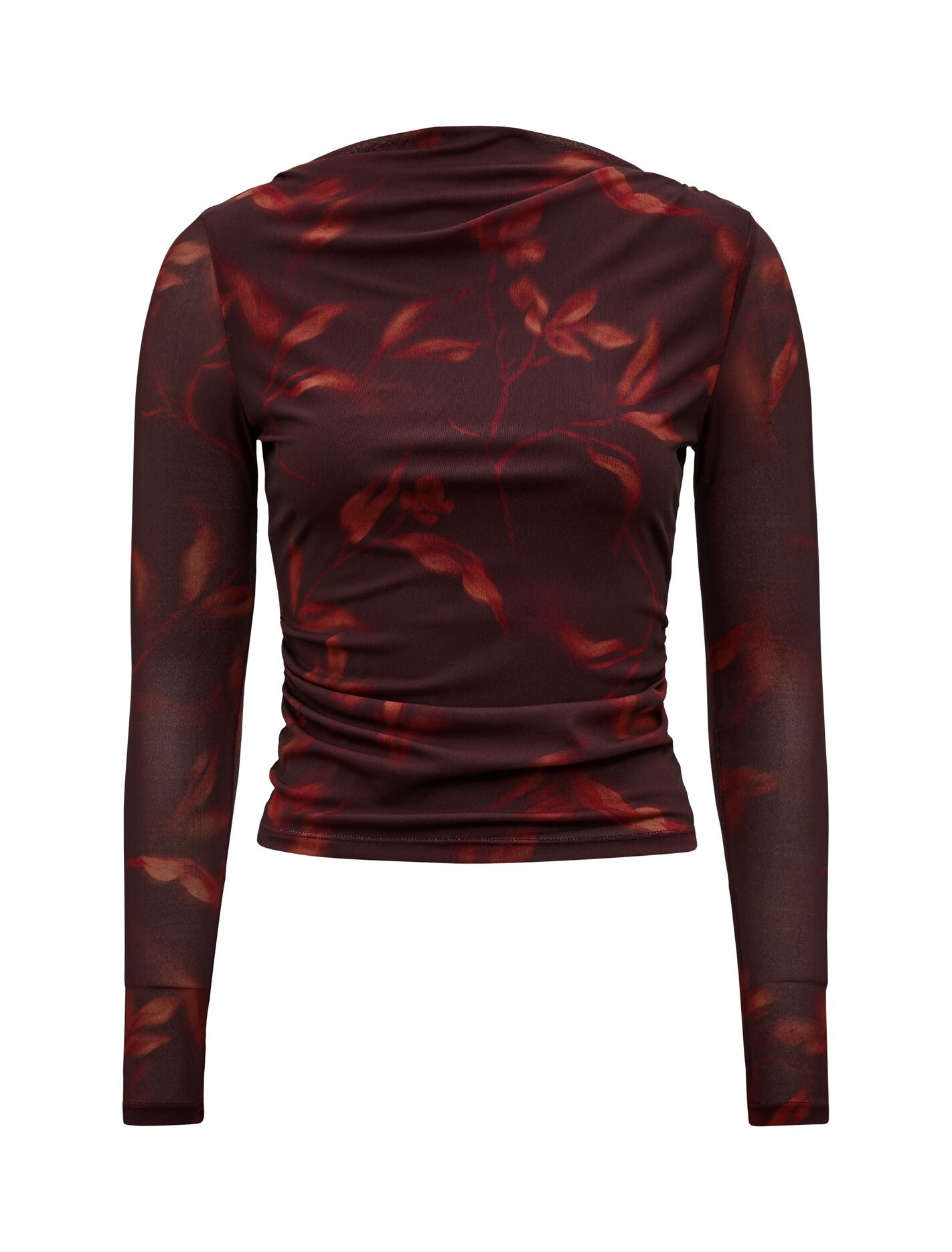 Monte Mesh Long Sleeve Top Forever New