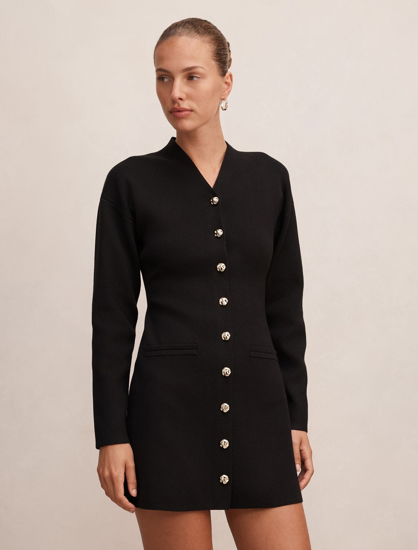 Victoria Sculpted Knit Dress Forever New