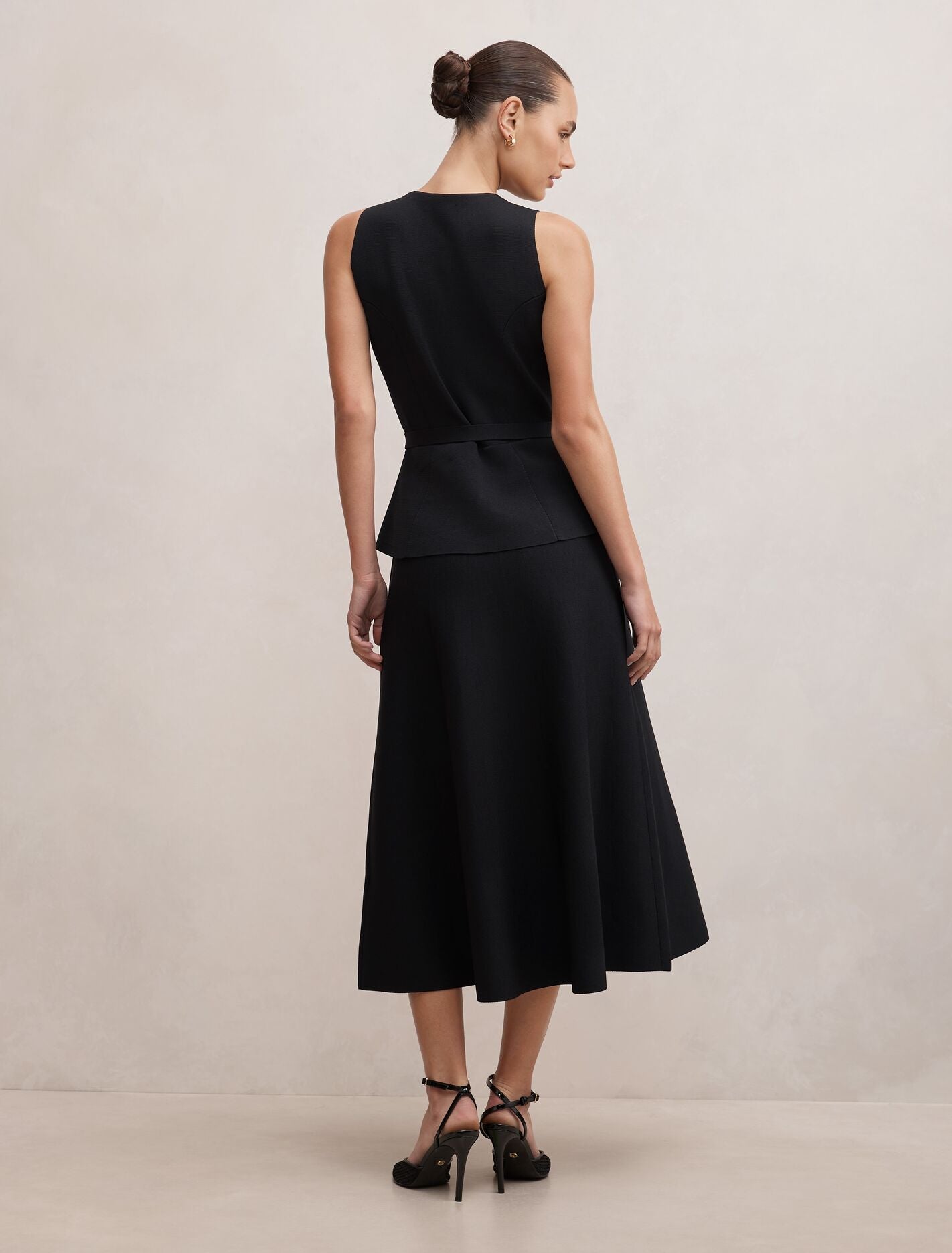 Amelia Layered A-Line Midi Dress Forever New