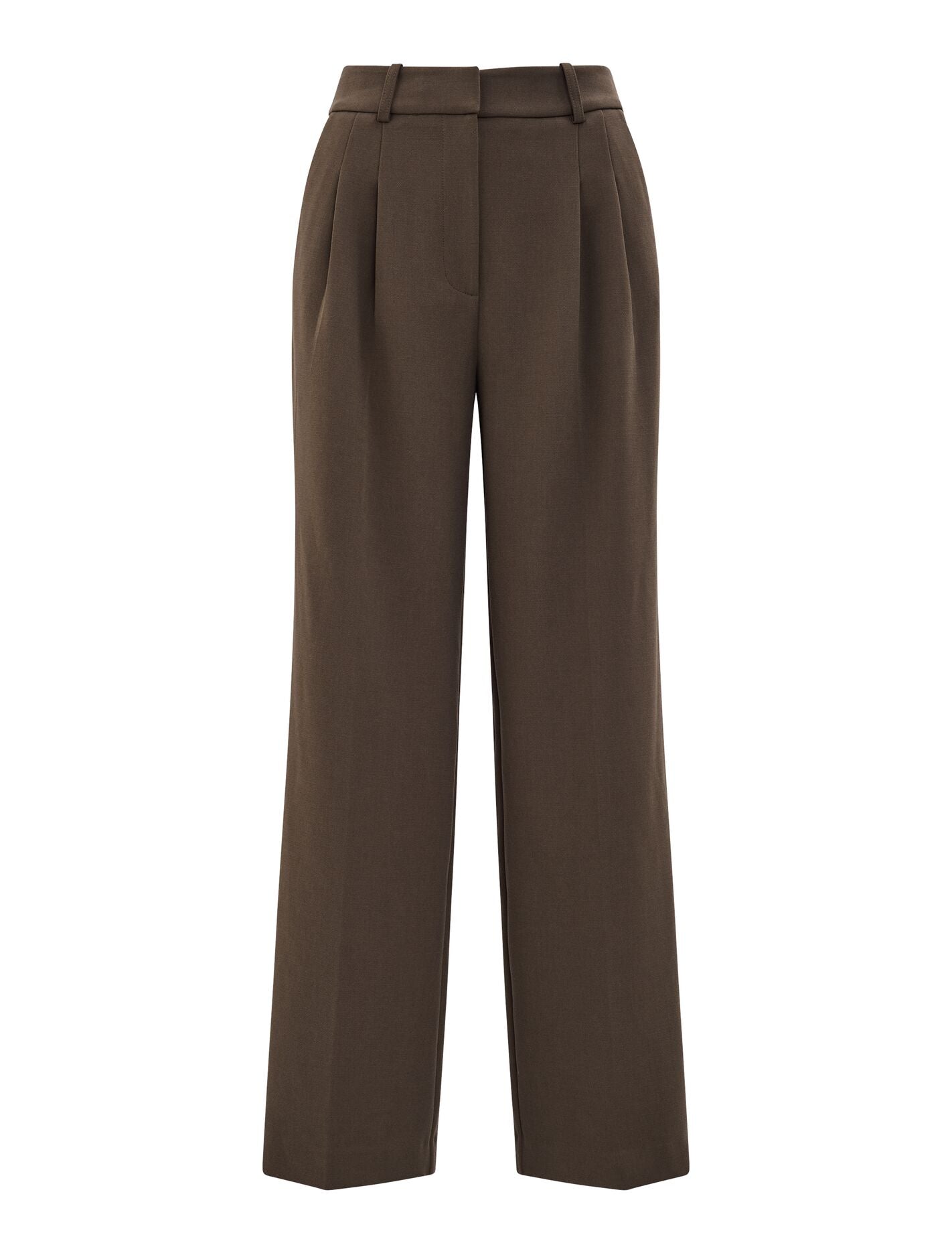 値下げ‼️MAISON EUREKA WIDE LEG SHORT PANTS Eva Petite Pleat Wide Leg Pants Olive Night | Forever New