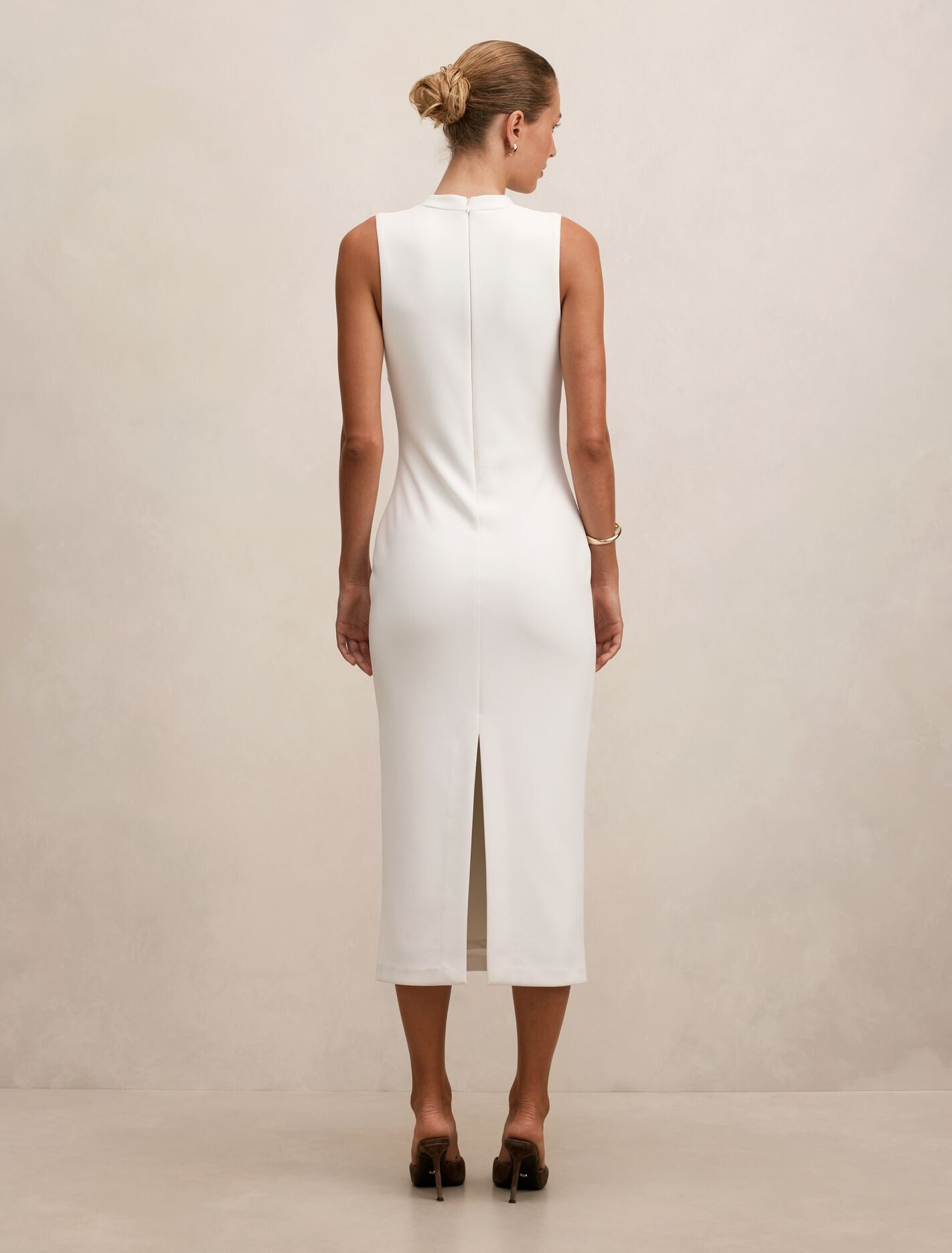 Frankie High Neck Keyhole Bodycon Dress Forever New