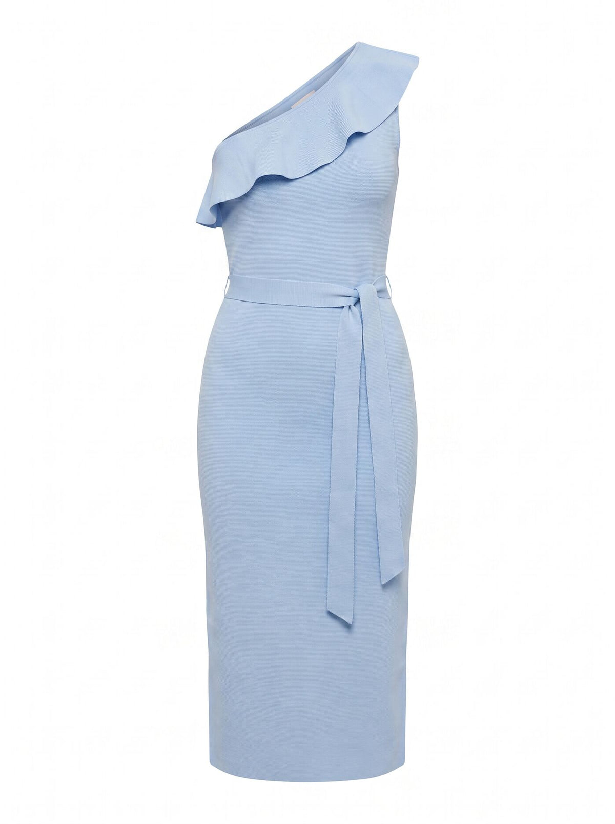 Charlize Asymmetric Frill Midi Dress Forever New