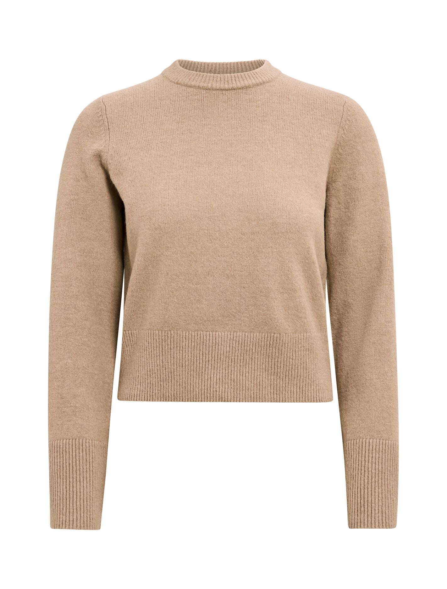 Natalie Petite Knitted Sweater Latte | Forever New